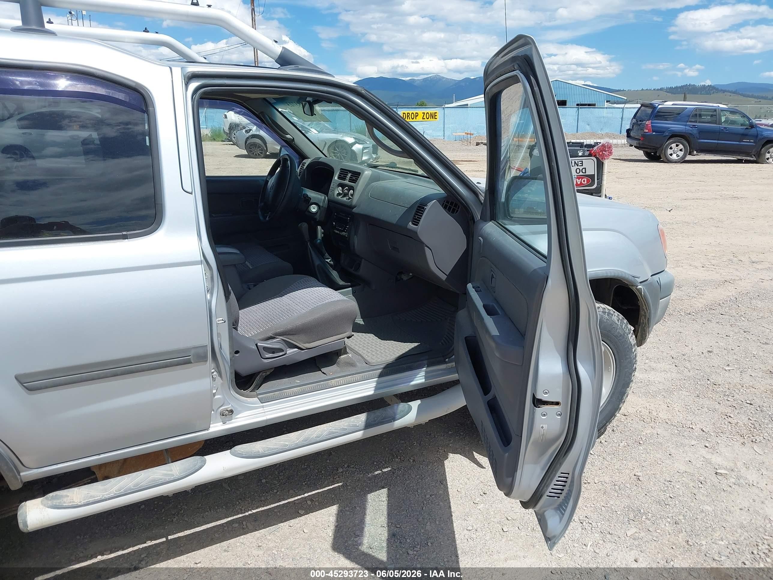 2001 Nissan Xterra Se Silver vin: 5N1ED28Y11C534054