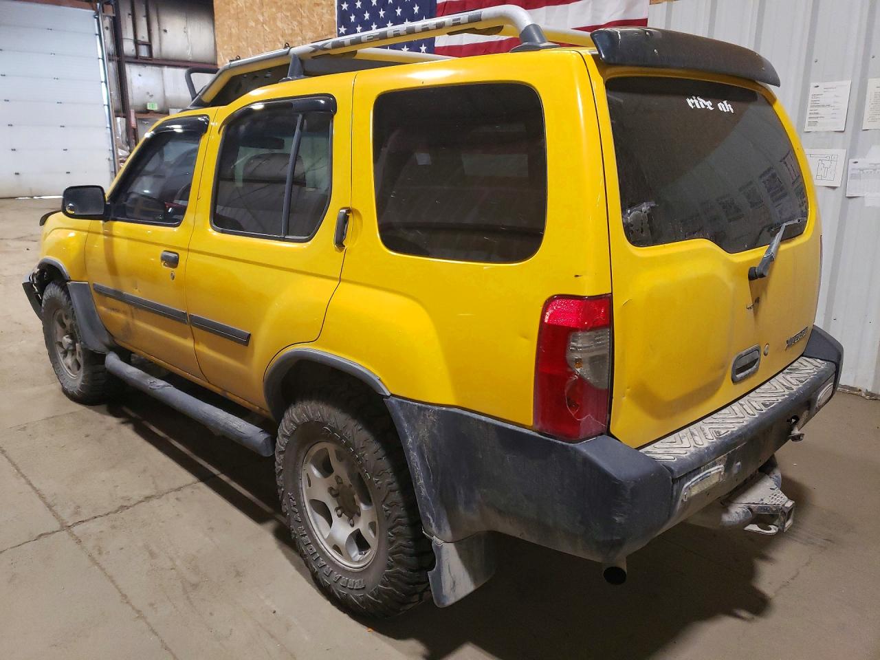 2001 Nissan Xterra Xe-v6 Yellow vin: 5N1ED28Y11C553543