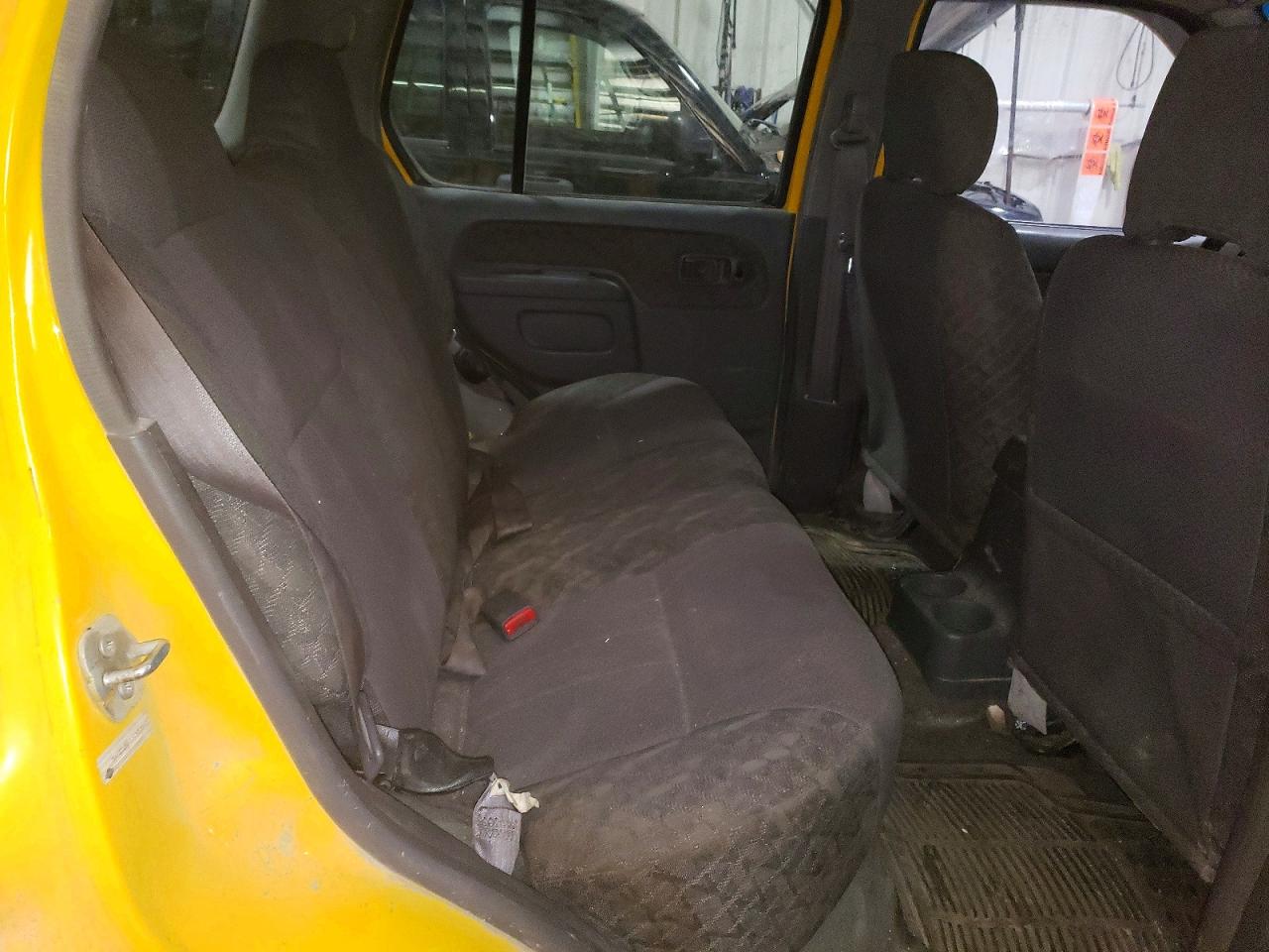 2001 Nissan Xterra Xe-v6 Yellow vin: 5N1ED28Y11C553543