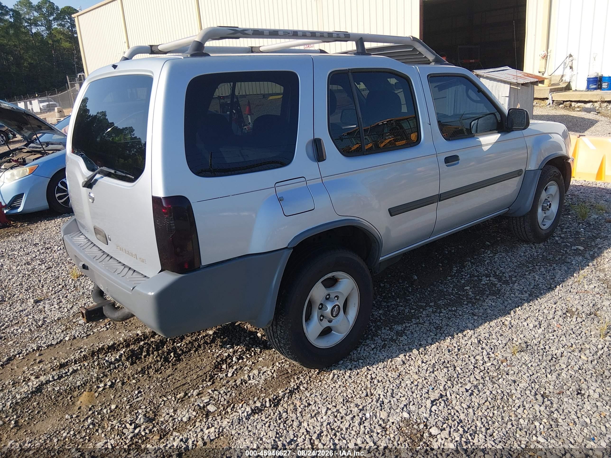 2001 Nissan Xterra Se Silver vin: 5N1ED28Y11C566499
