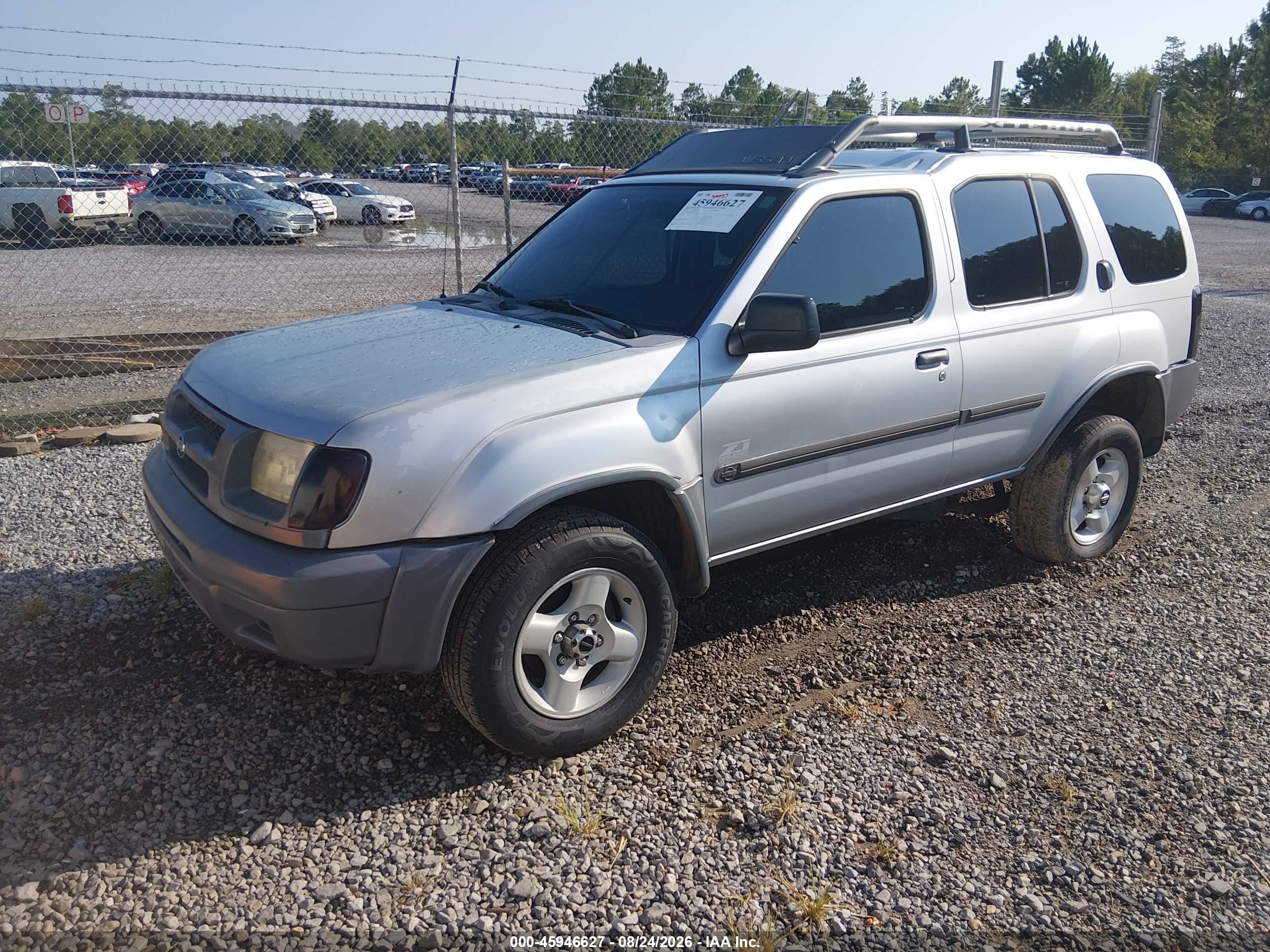 2001 Nissan Xterra Se Silver vin: 5N1ED28Y11C566499