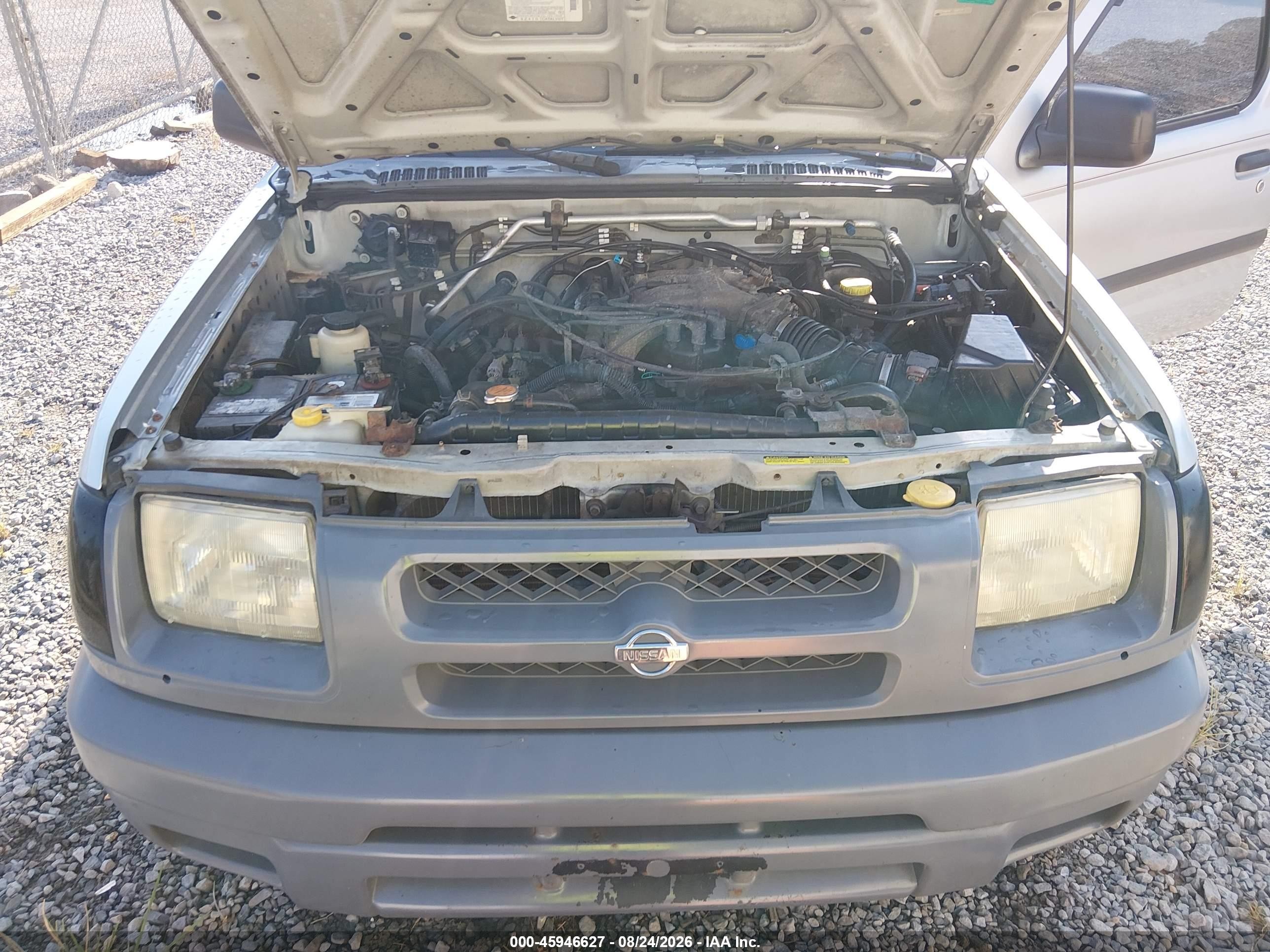 2001 Nissan Xterra Se Silver vin: 5N1ED28Y11C566499
