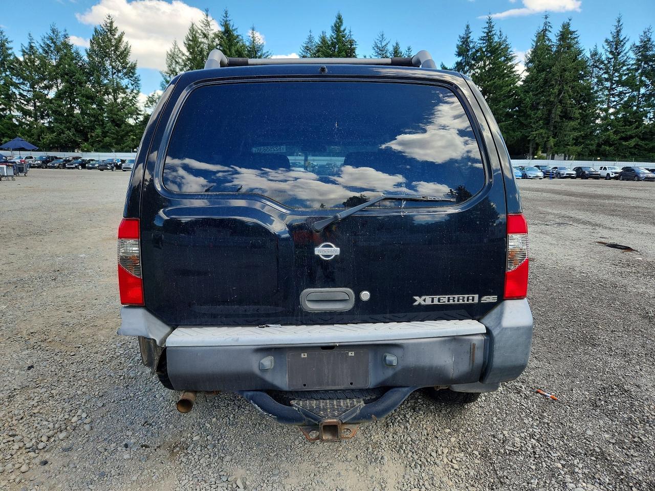 2001 Nissan Xterra Xe-v6 Black vin: 5N1ED28Y11C574831