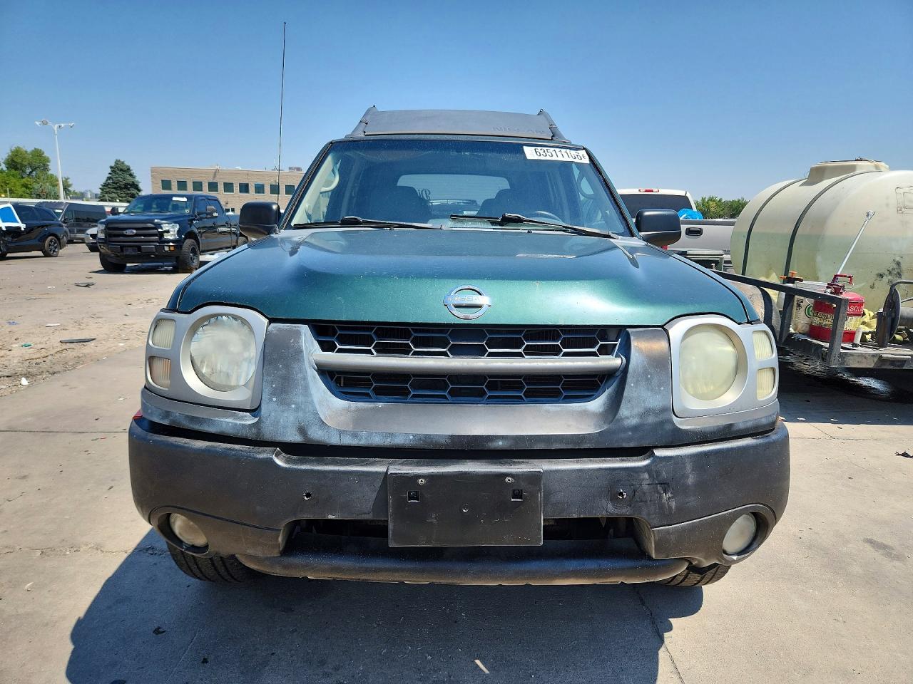 2002 Nissan Xterra Xe-v6 Green vin: 5N1ED28Y12C514873