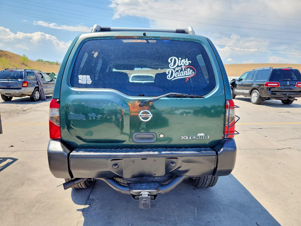 2002 Nissan Xterra Xe-v6 Green vin: 5N1ED28Y12C514873