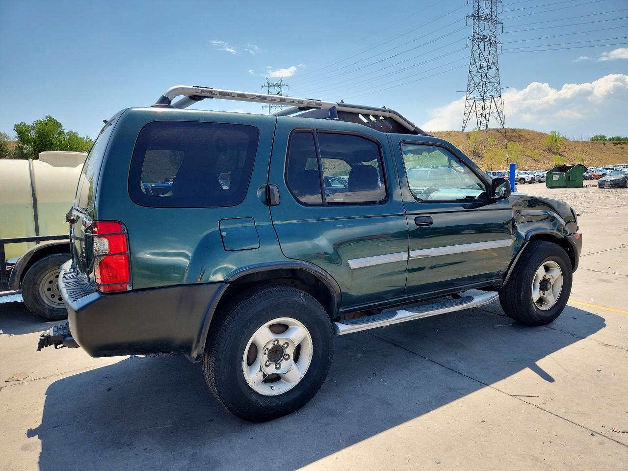 2002 Nissan Xterra Xe-v6 Green vin: 5N1ED28Y12C514873