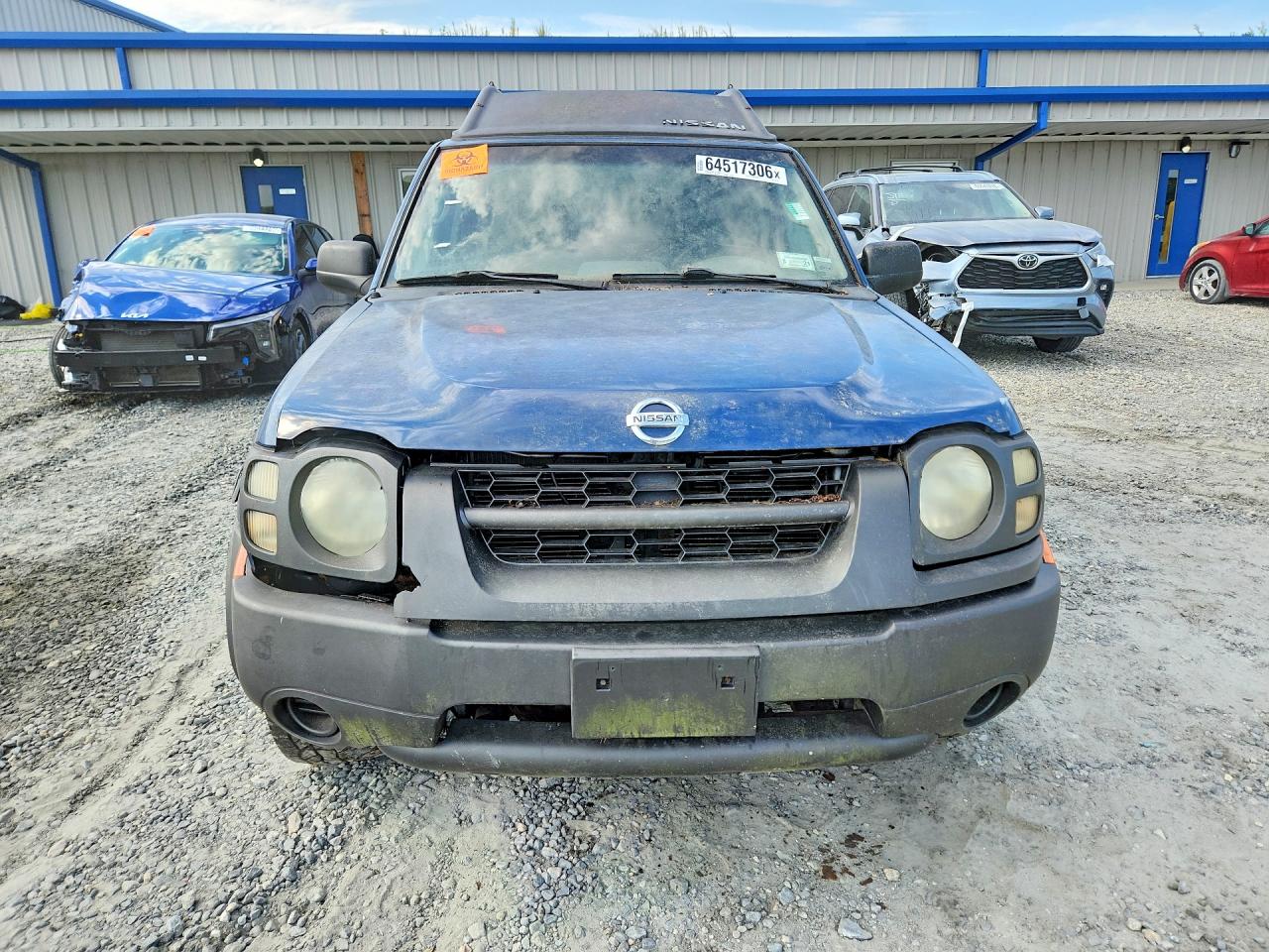 2004 Nissan Xterra Xe Blue vin: 5N1ED28Y14C637737