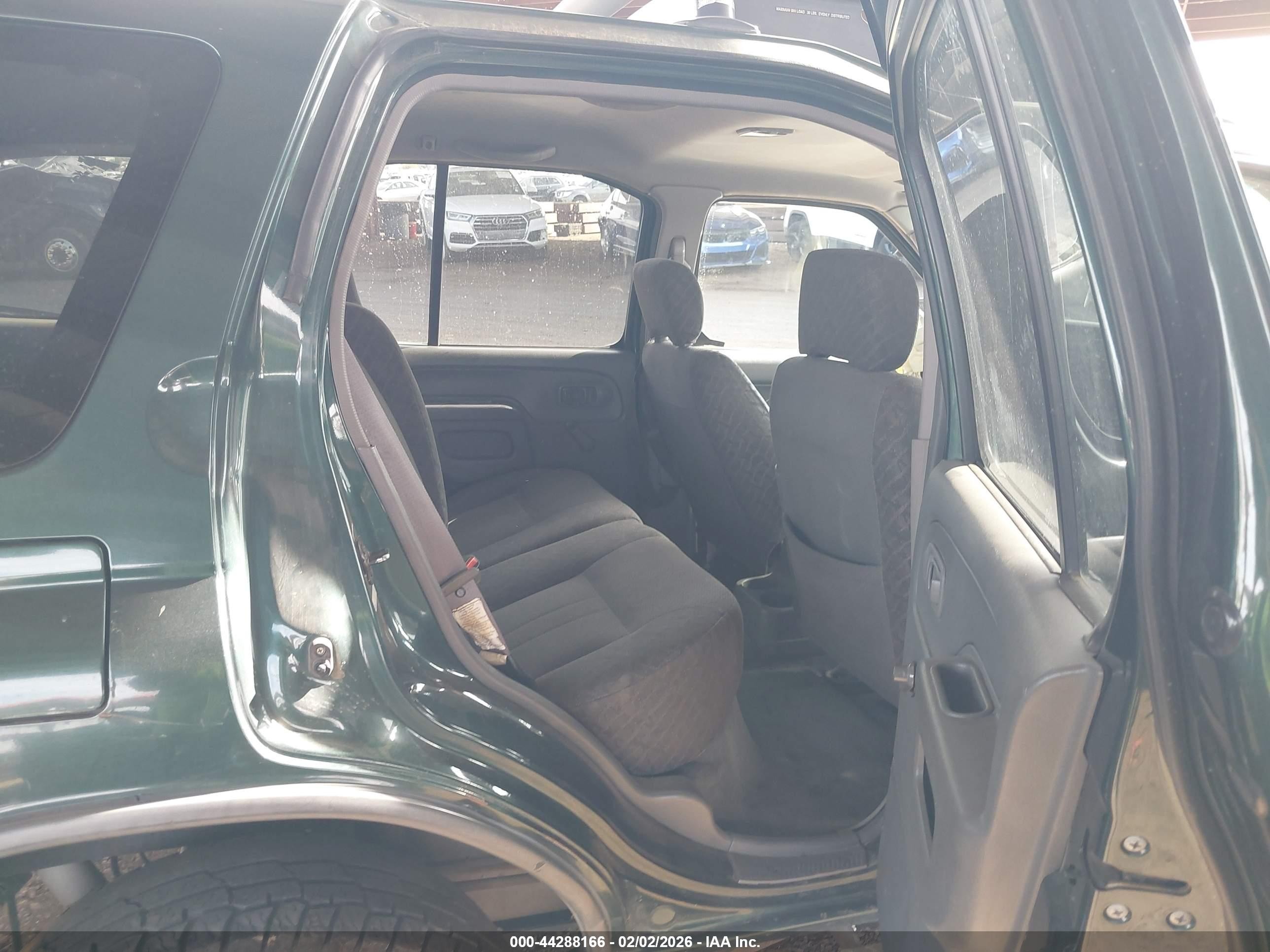 2000 Nissan Xterra Se/xe Green vin: 5N1ED28Y1YC522416
