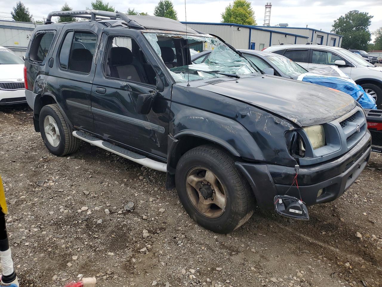 2001 Nissan Xterra Xe-v6 Black vin: 5N1ED28Y21C583652