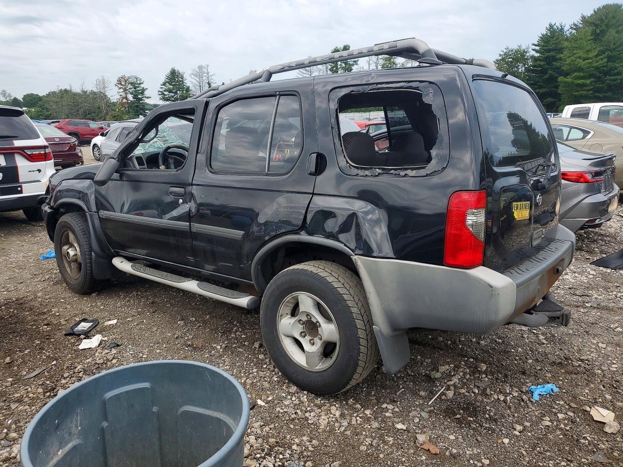 2001 Nissan Xterra Xe-v6 Black vin: 5N1ED28Y21C583652