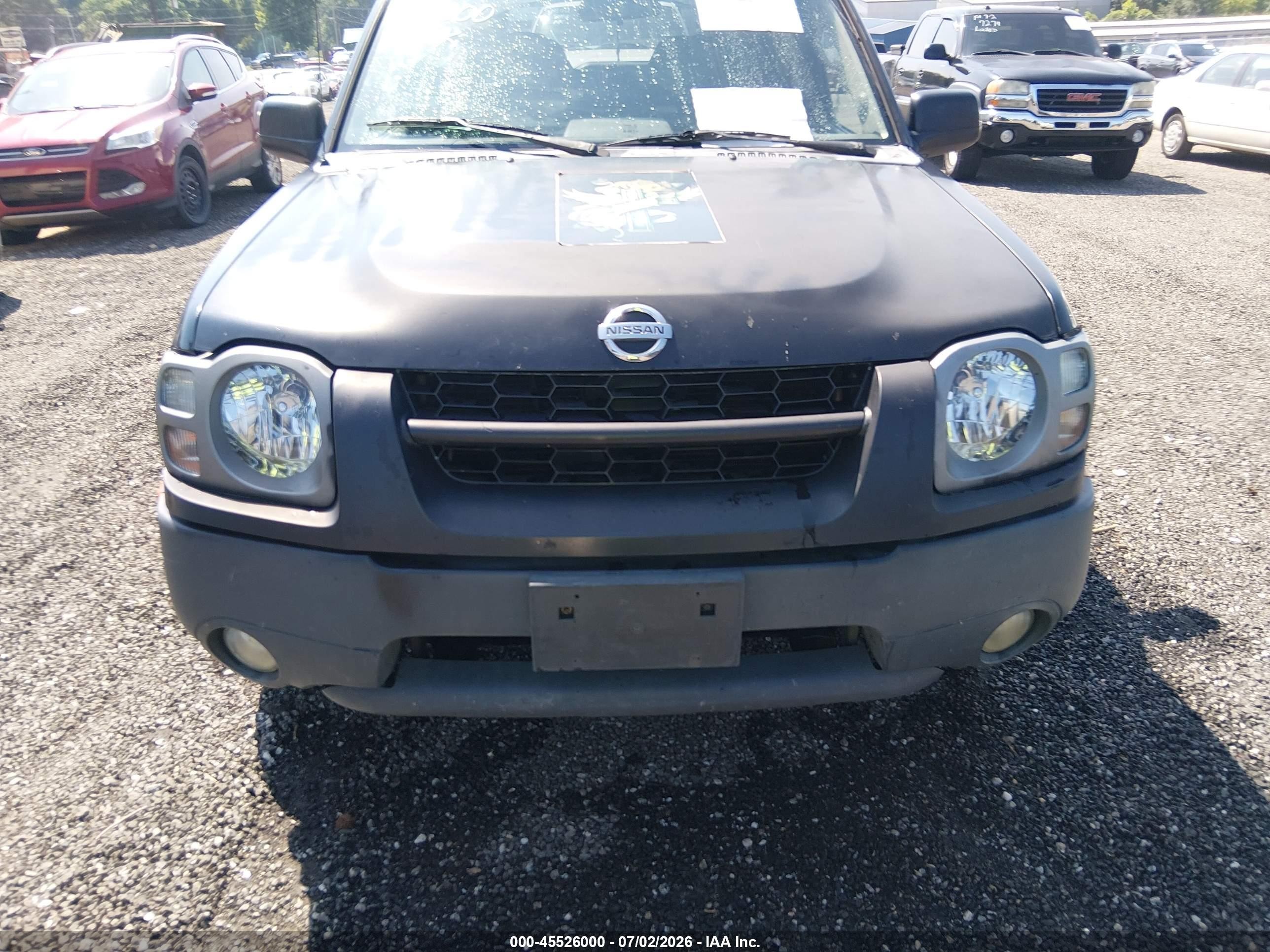2002 Nissan Xterra Se Black vin: 5N1ED28Y22C500559