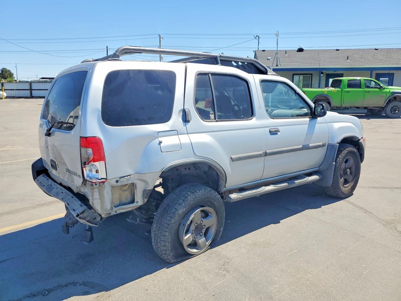 2002 Nissan Xterra Xe-v6 Silver vin: 5N1ED28Y22C576993