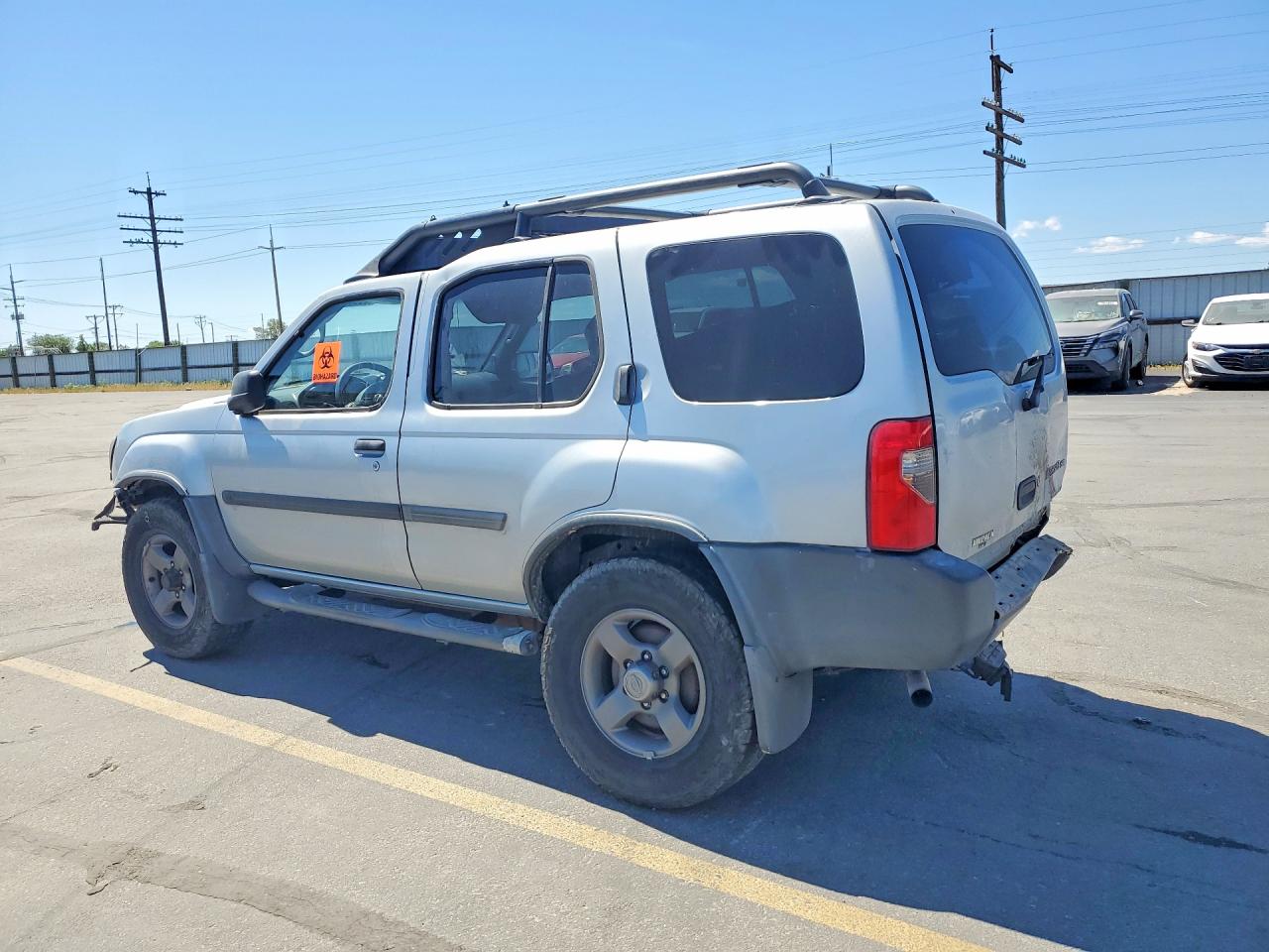 2002 Nissan Xterra Xe-v6 Silver vin: 5N1ED28Y22C576993