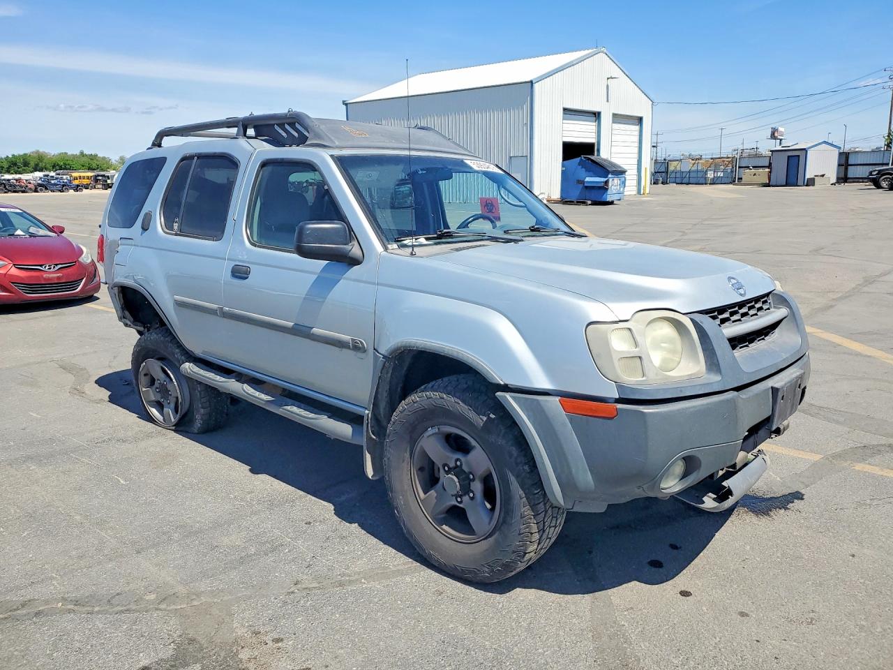 2002 Nissan Xterra Xe-v6 Silver vin: 5N1ED28Y22C576993