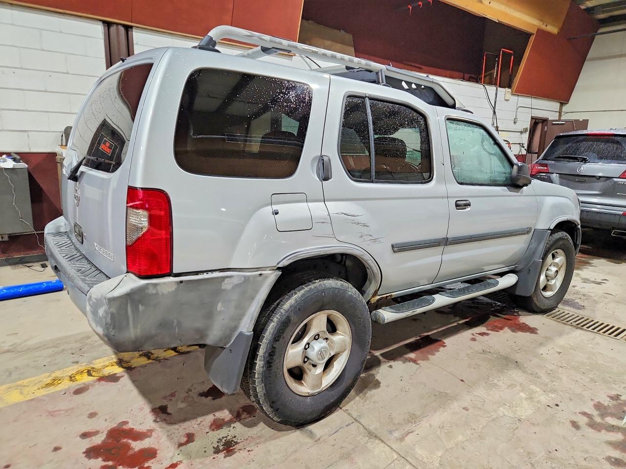 2003 Nissan Xterra Xe-v6 Silver vin: 5N1ED28Y23C679297