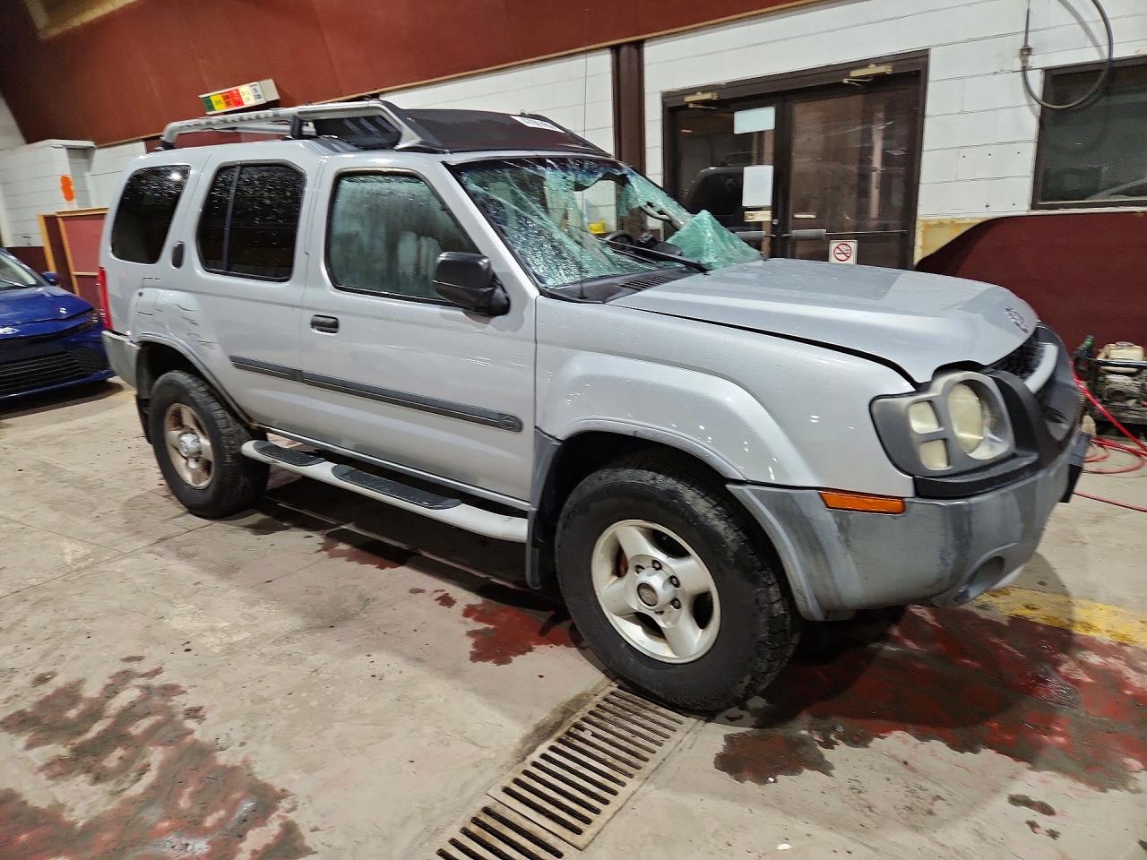 2003 Nissan Xterra Xe-v6 Silver vin: 5N1ED28Y23C679297