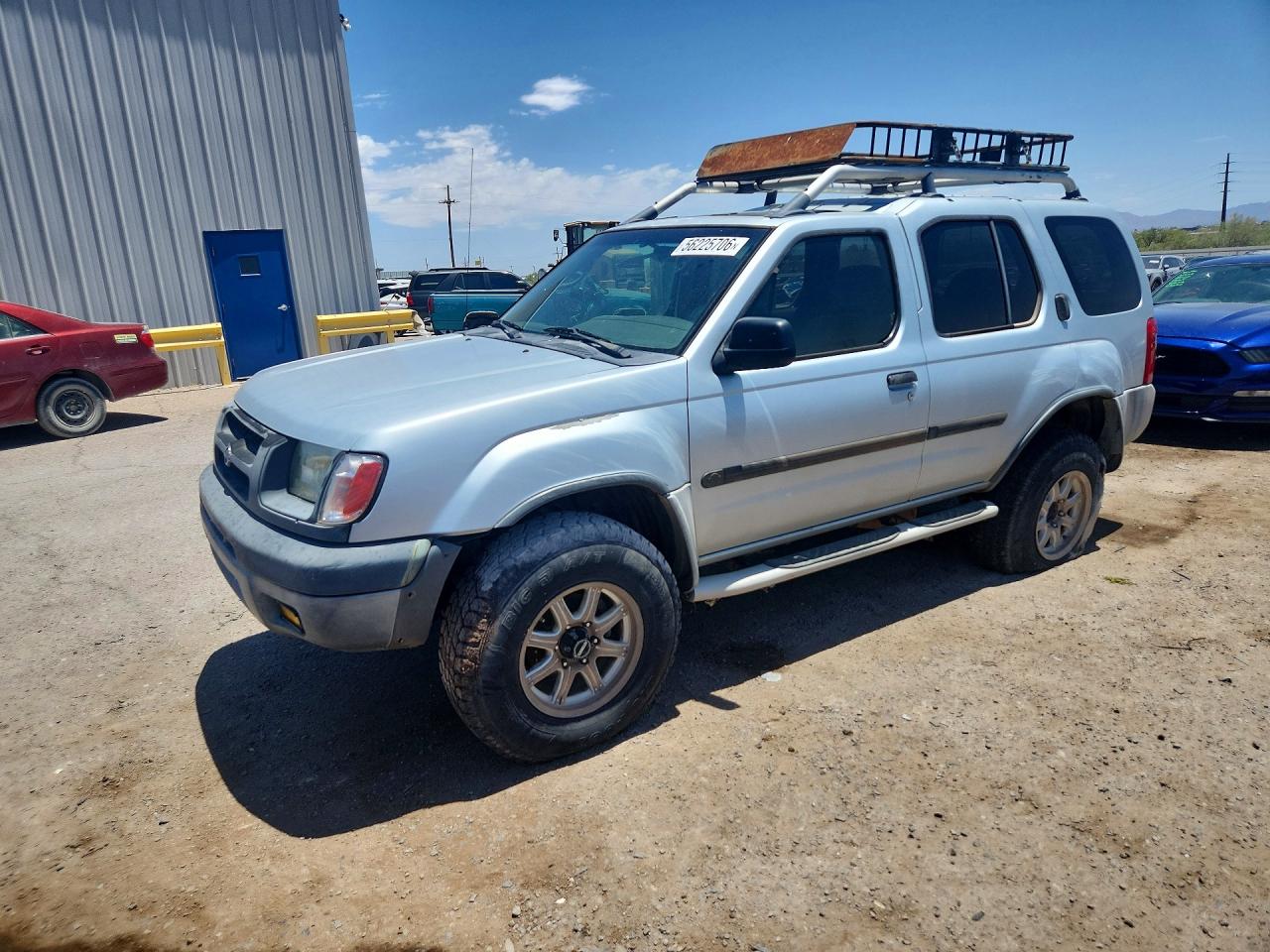 2001 Nissan Xterra Xe-v6 Gray vin: 5N1ED28Y31C519460