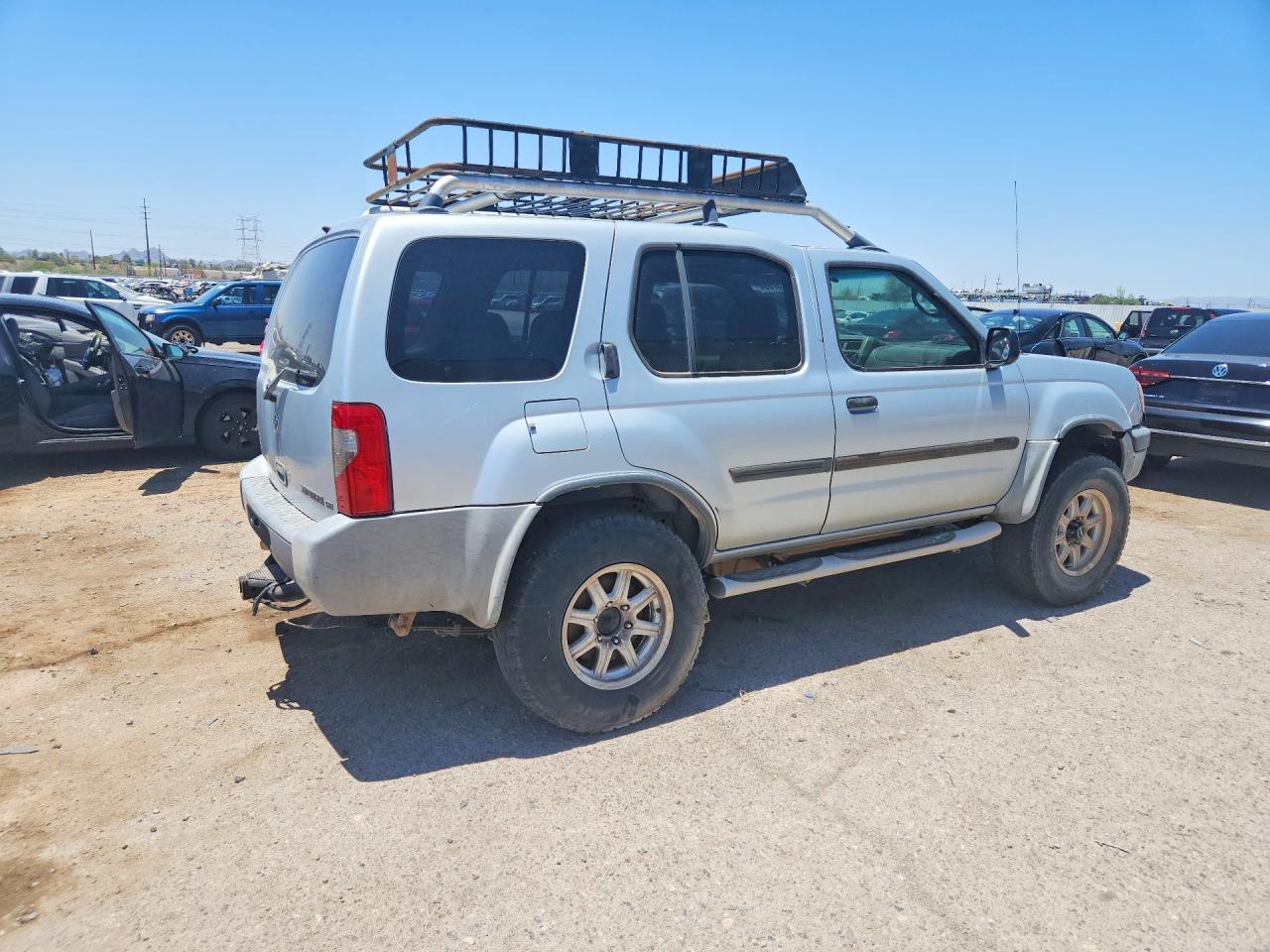 2001 Nissan Xterra Xe-v6 Gray vin: 5N1ED28Y31C519460