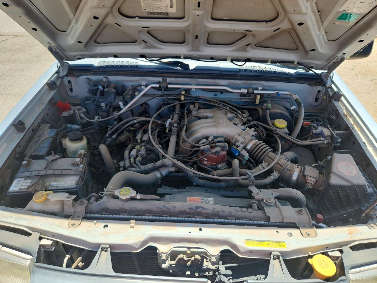 2001 Nissan Xterra Xe-v6 Gray vin: 5N1ED28Y31C519460
