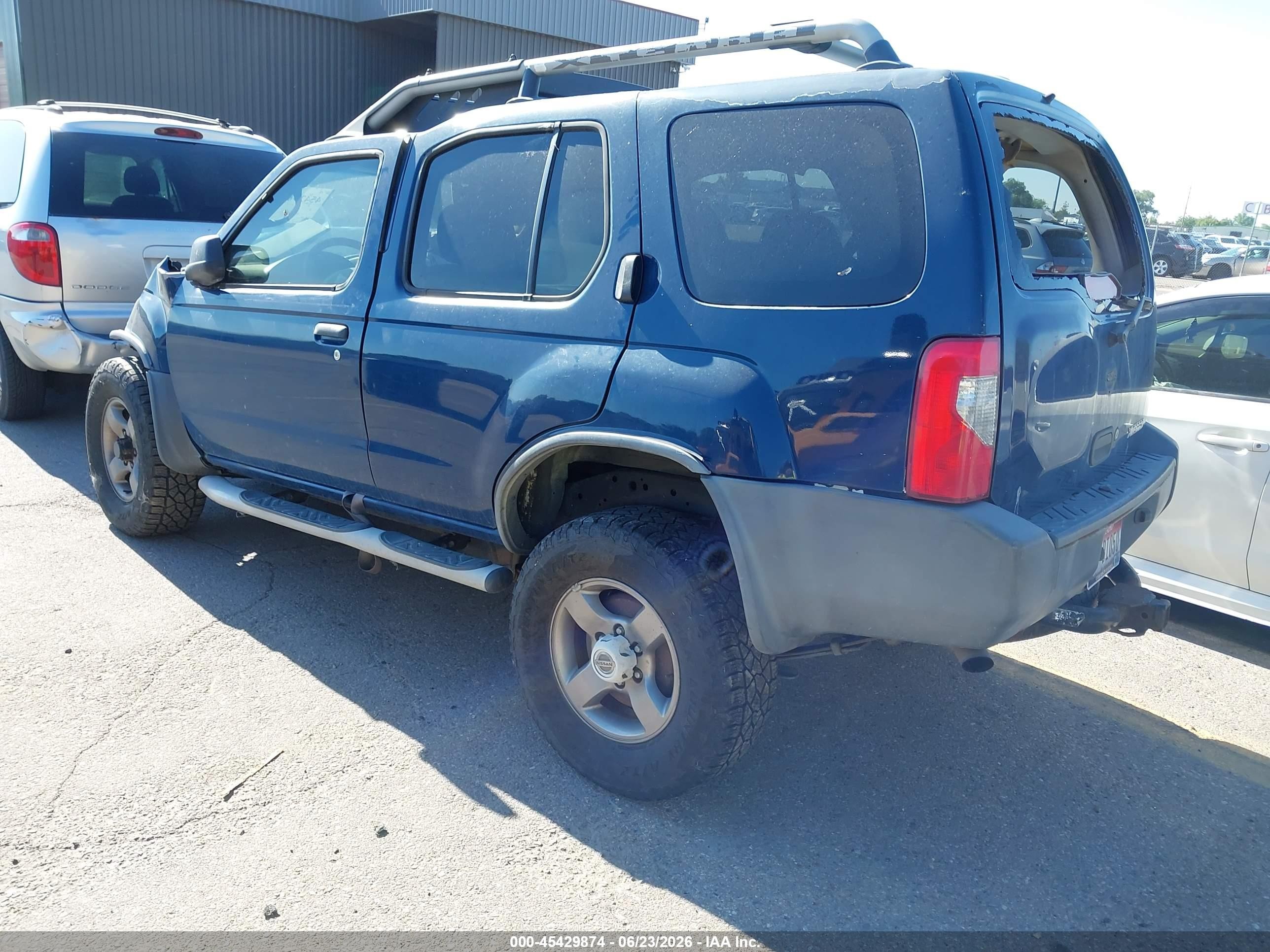 2004 Nissan Xterra Xe Navy vin: 5N1ED28Y34C608109