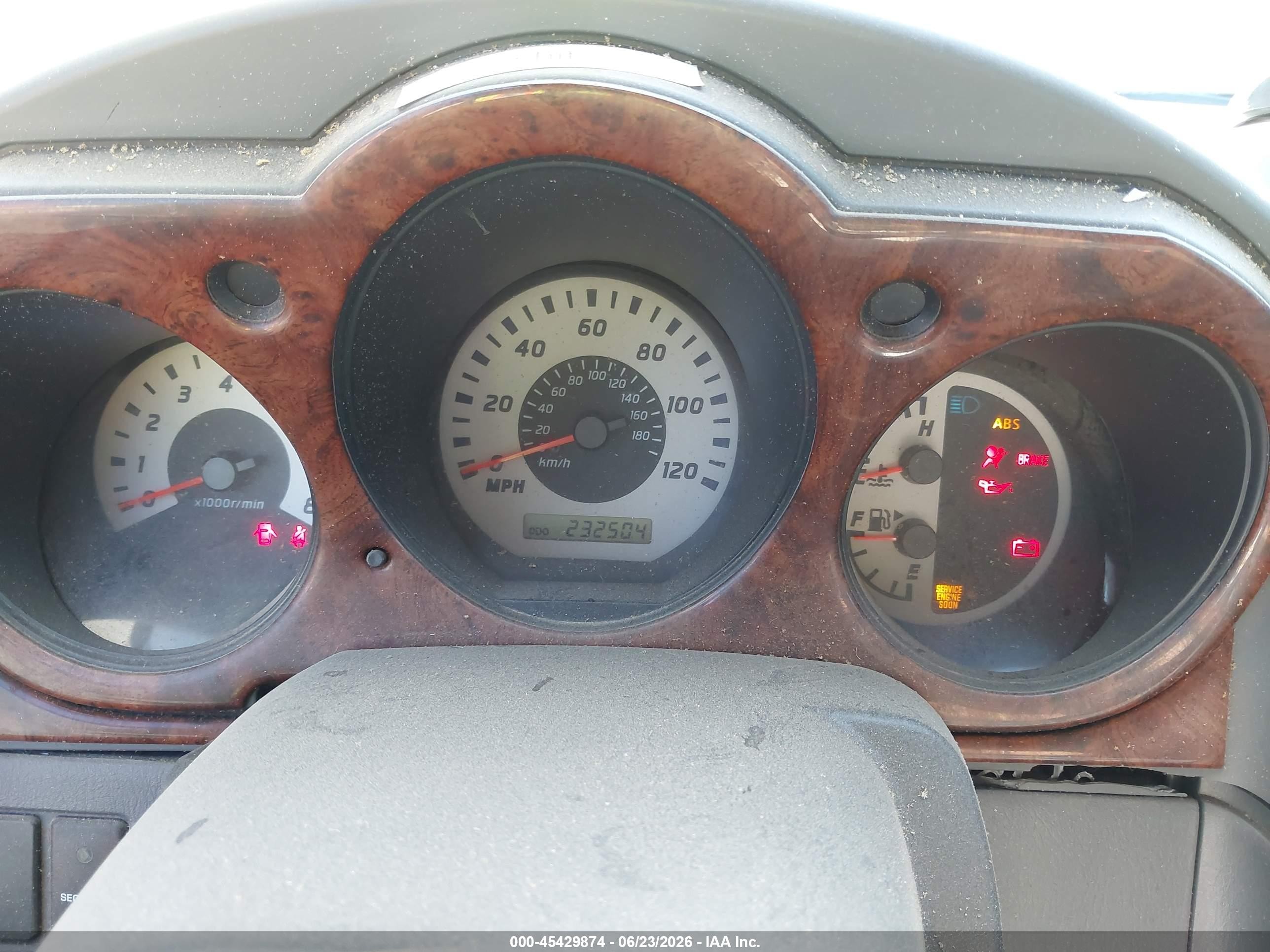 2004 Nissan Xterra Xe Navy vin: 5N1ED28Y34C608109