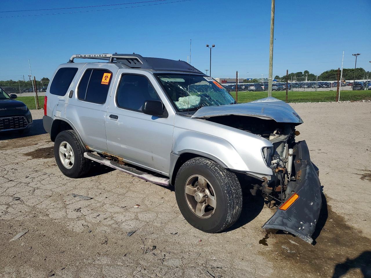 2004 Nissan Xterra Xe Серебряный vin: 5N1ED28Y34C626190