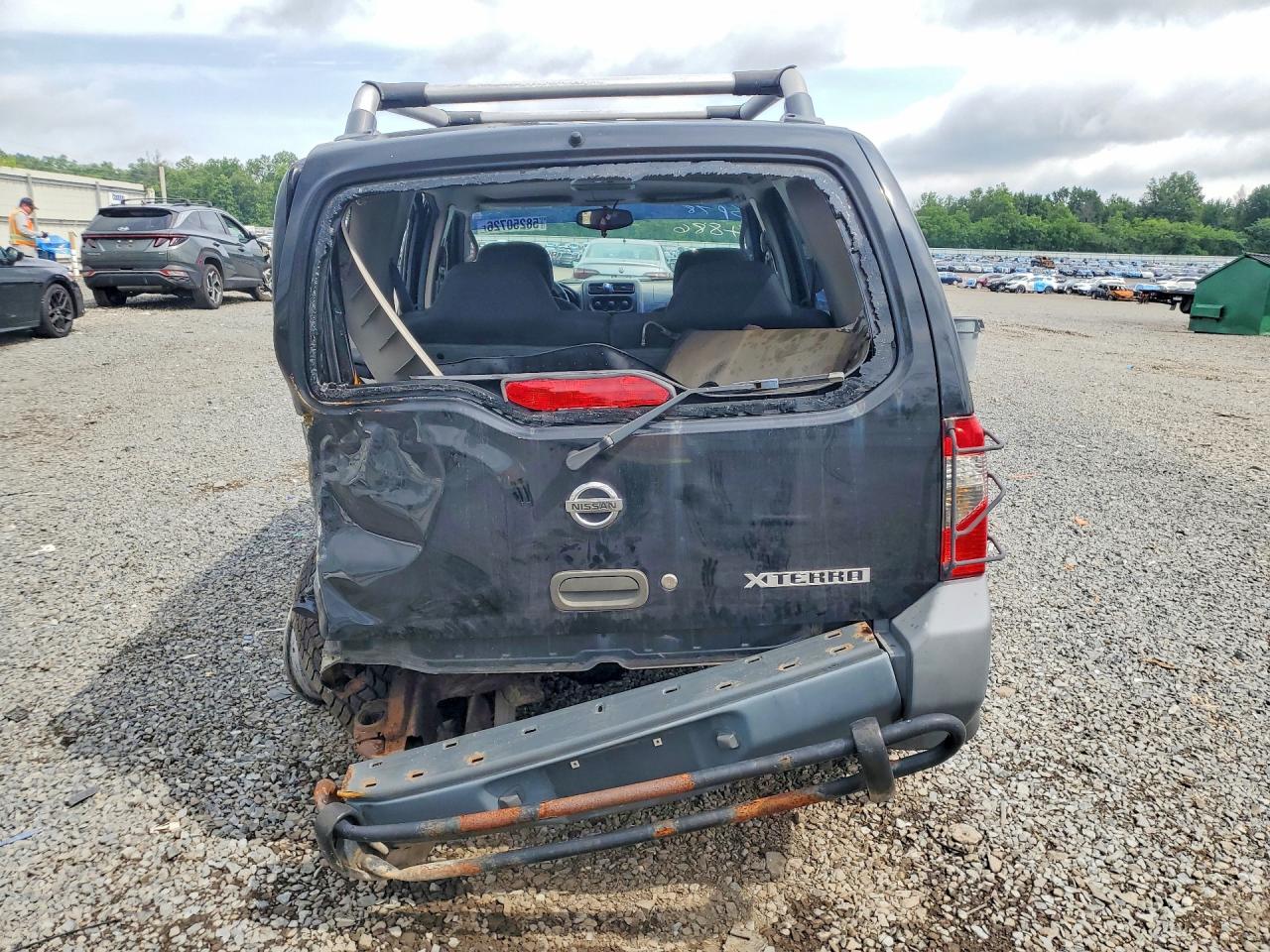 2004 Nissan Xterra Xe Black vin: 5N1ED28Y34C638789