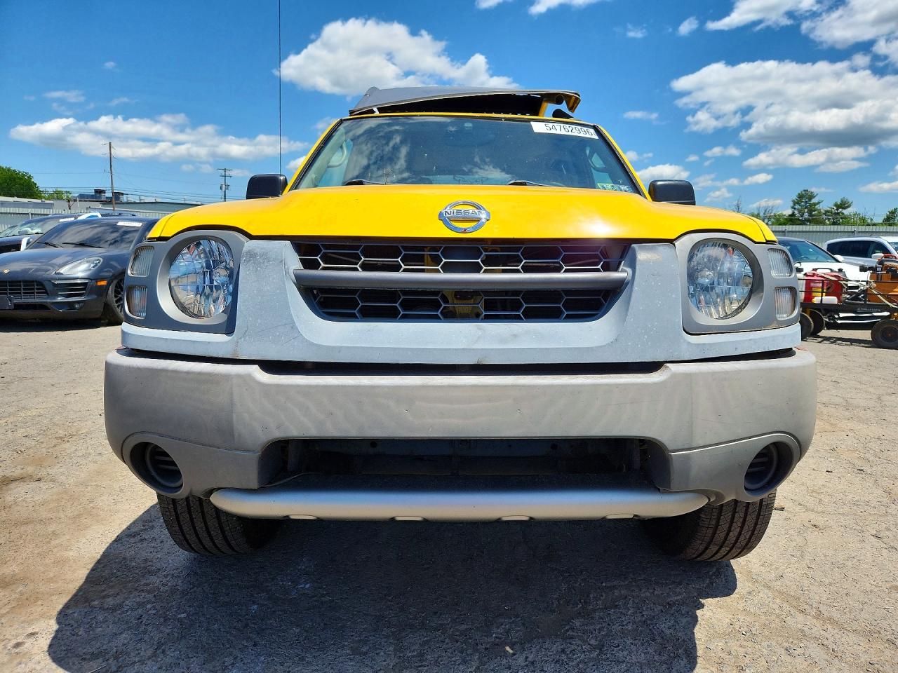 2004 Nissan Xterra Xe Yellow vin: 5N1ED28Y34C645502