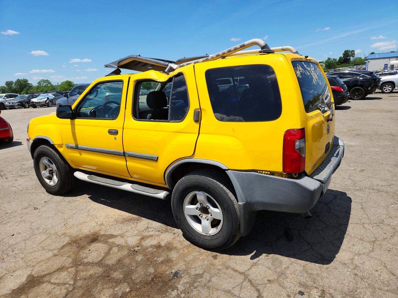 2004 Nissan Xterra Xe Yellow vin: 5N1ED28Y34C645502