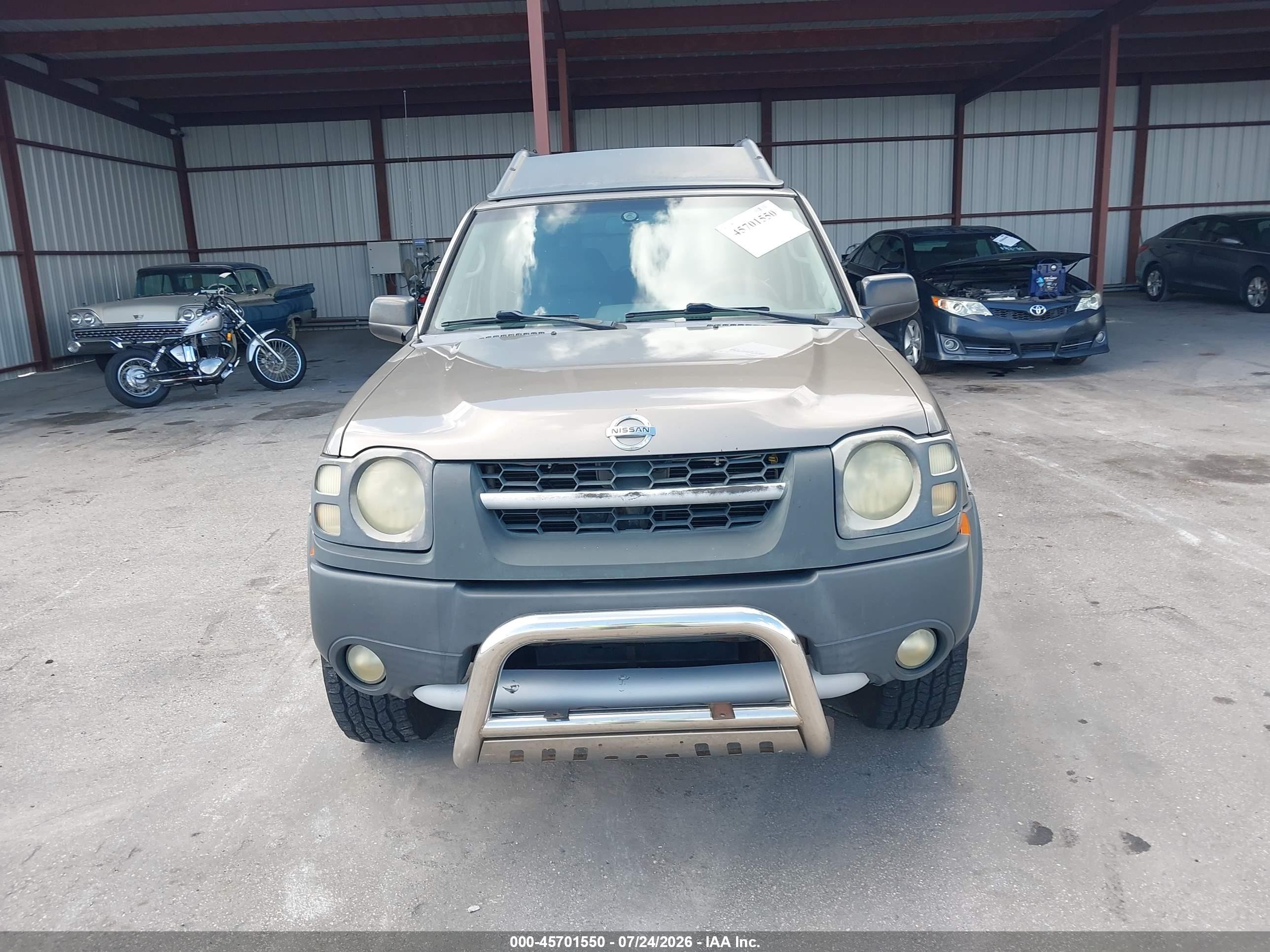 2004 Nissan Xterra Xe Gray vin: 5N1ED28Y34C654104
