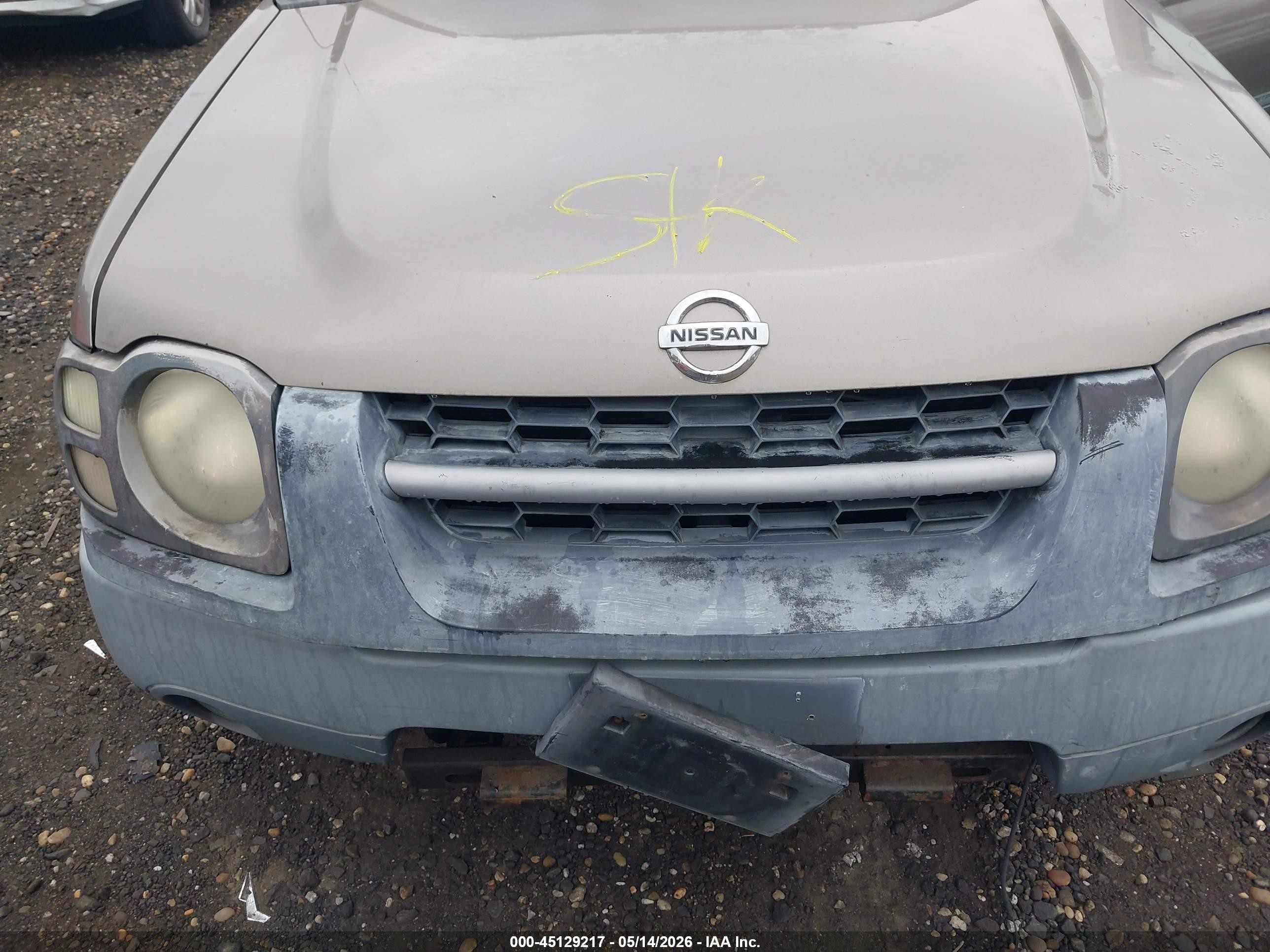 2004 Nissan Xterra Xe Коричневый vin: 5N1ED28Y34C672943