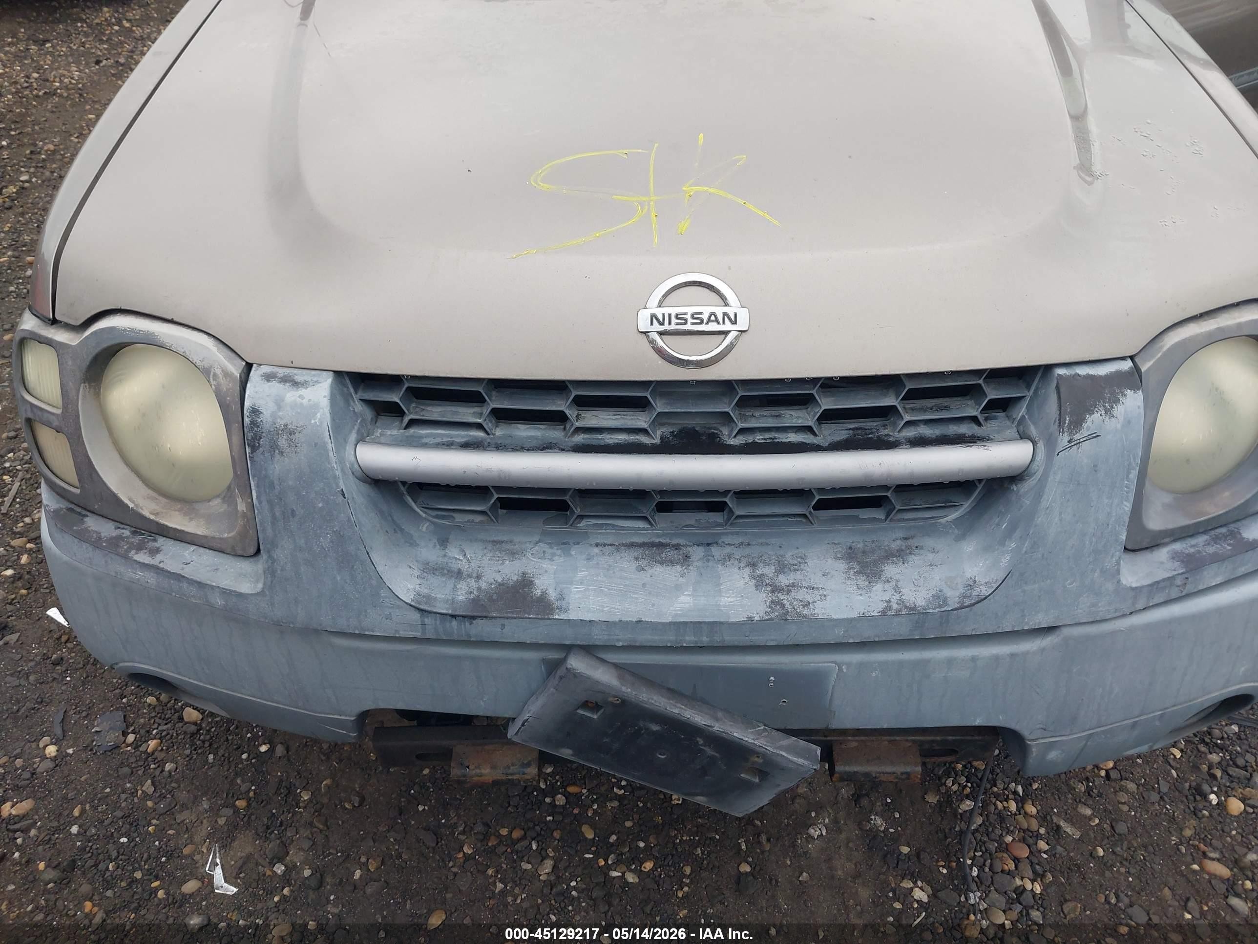 2004 Nissan Xterra Xe Коричневый vin: 5N1ED28Y34C672943