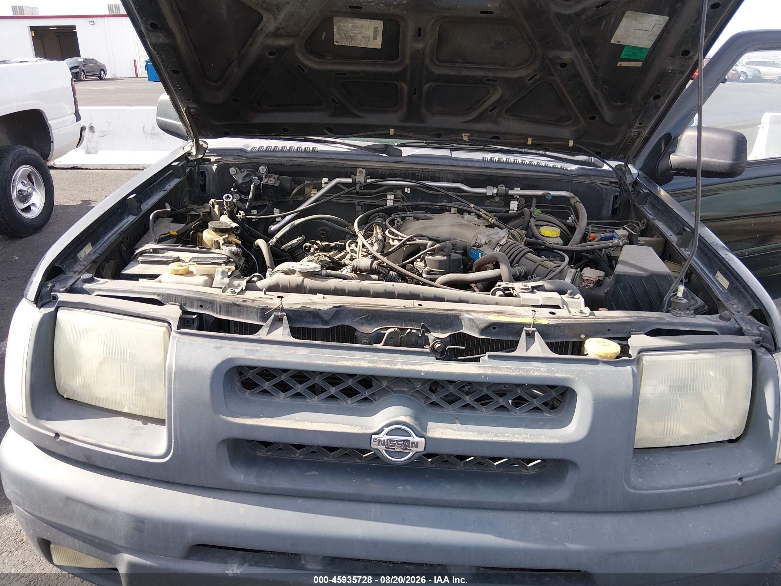 2001 Nissan Xterra Xe Black vin: 5N1ED28Y41C538423