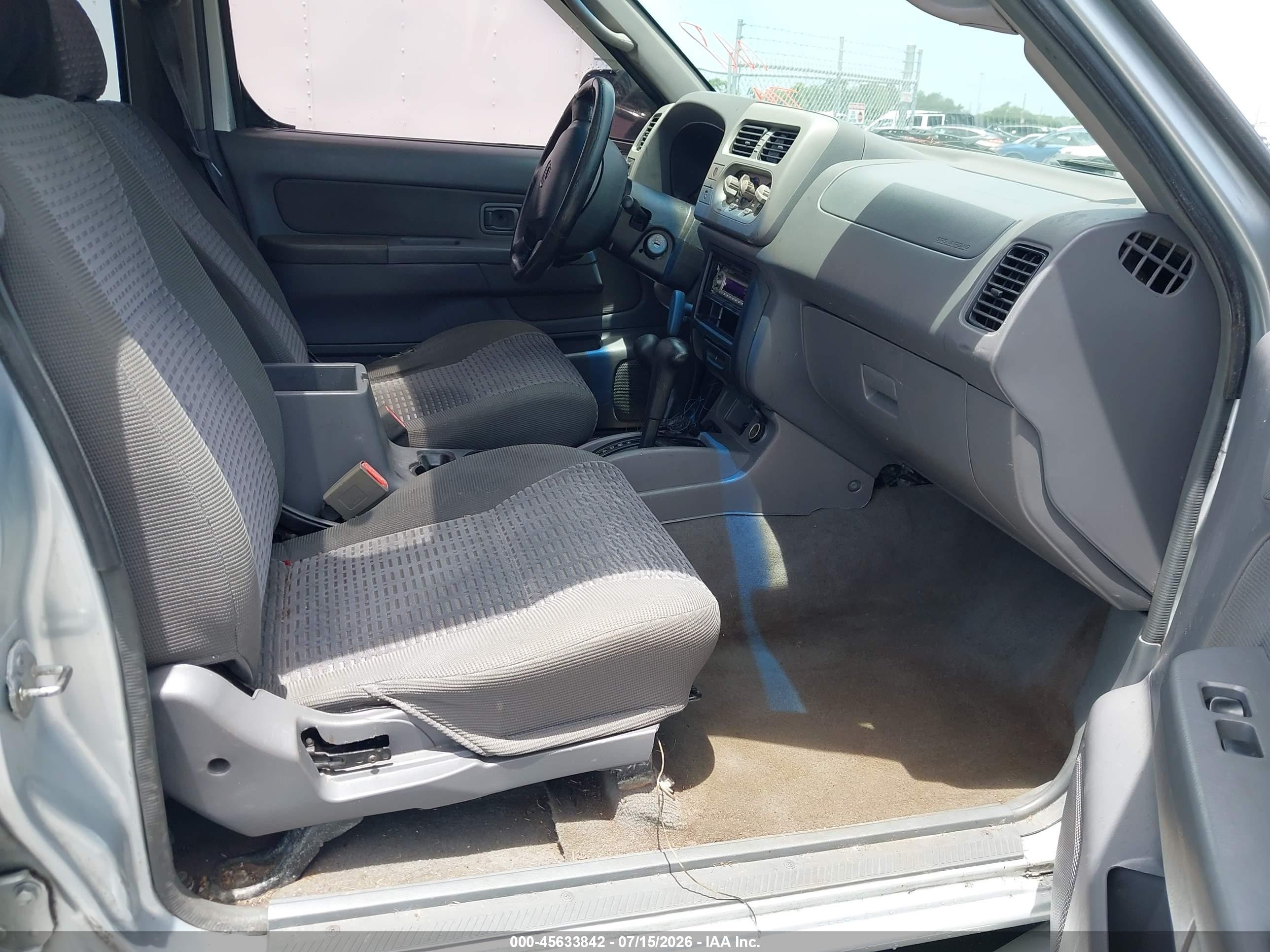 2001 Nissan Xterra Se Silver vin: 5N1ED28Y41C543637