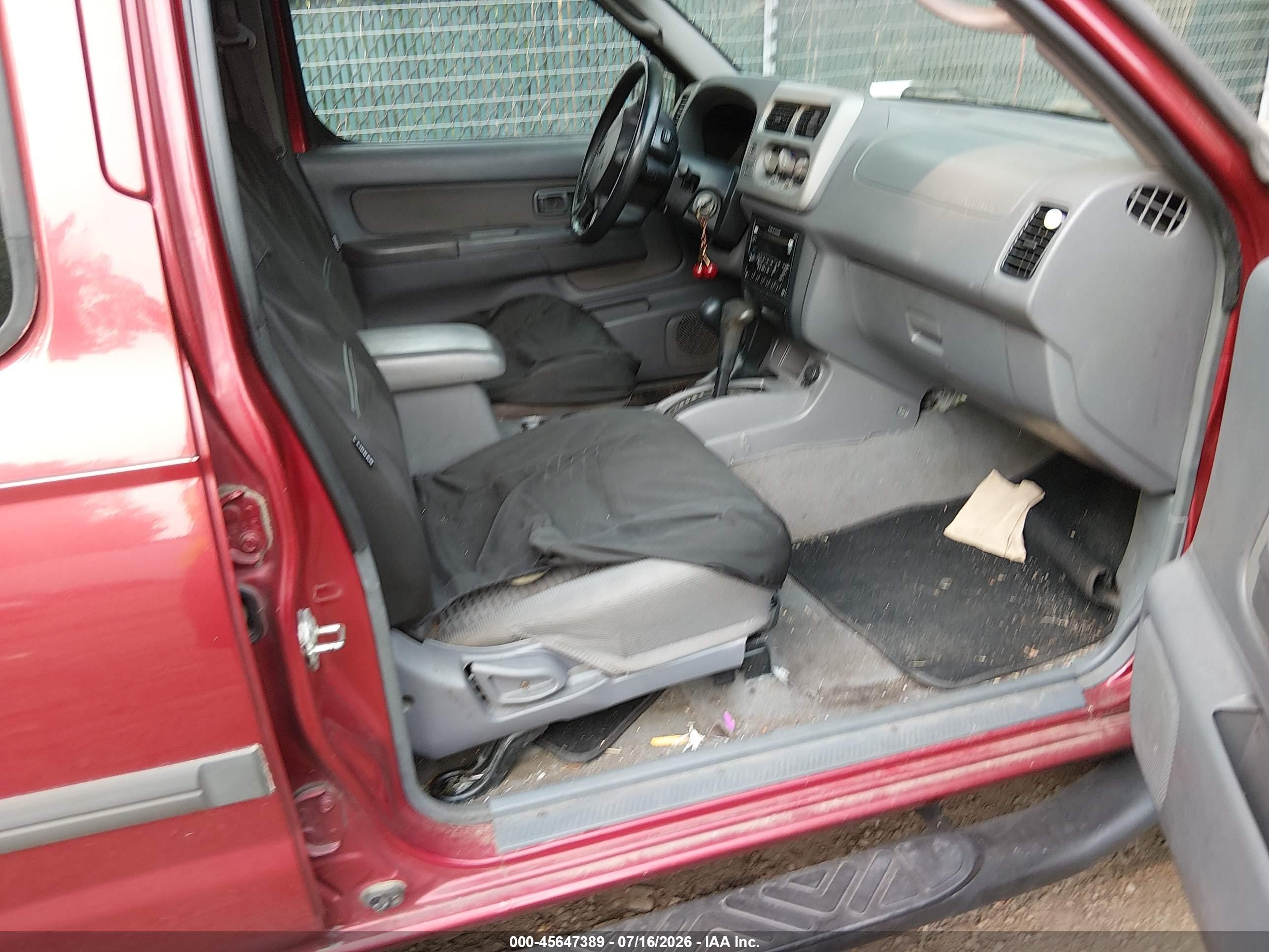 2001 Nissan Xterra Se Burgundy vin: 5N1ED28Y41C554315