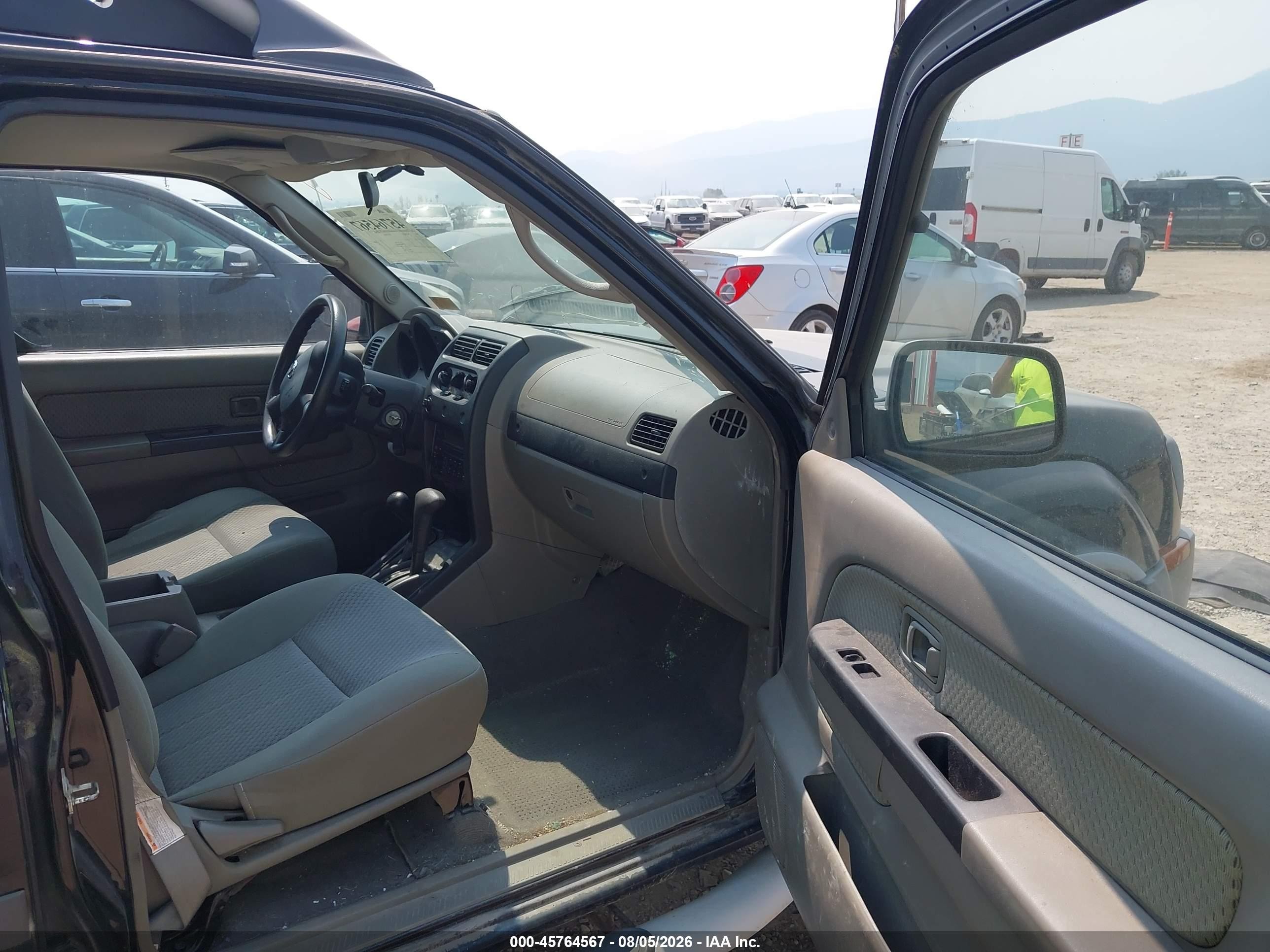 2003 Nissan Xterra Xe Black vin: 5N1ED28Y43C645779