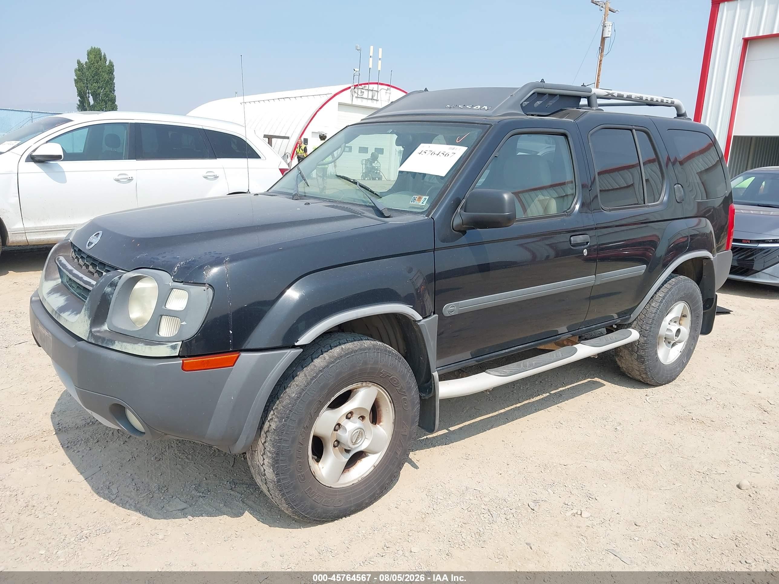 2003 Nissan Xterra Xe Black vin: 5N1ED28Y43C645779