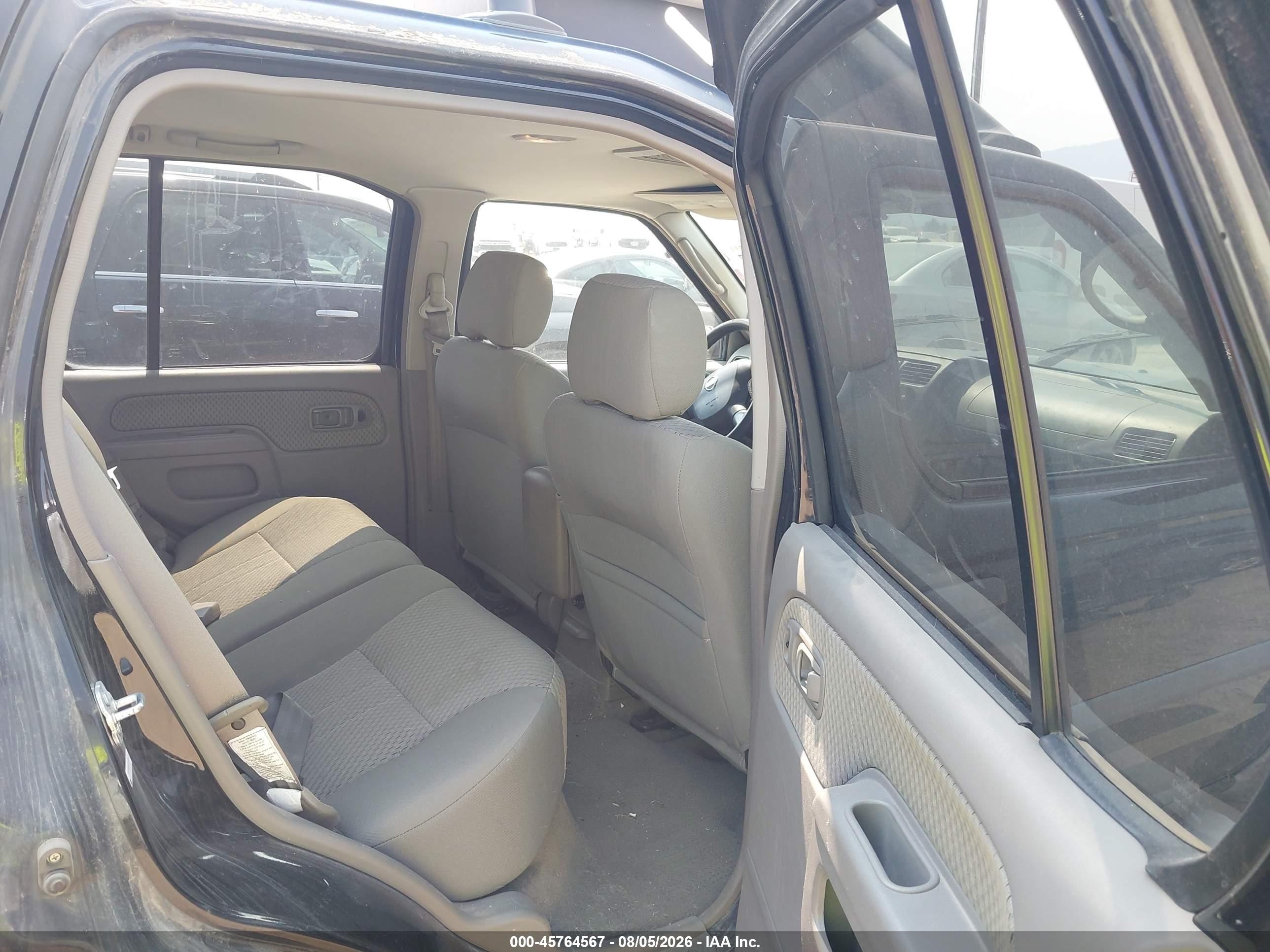 2003 Nissan Xterra Xe Black vin: 5N1ED28Y43C645779