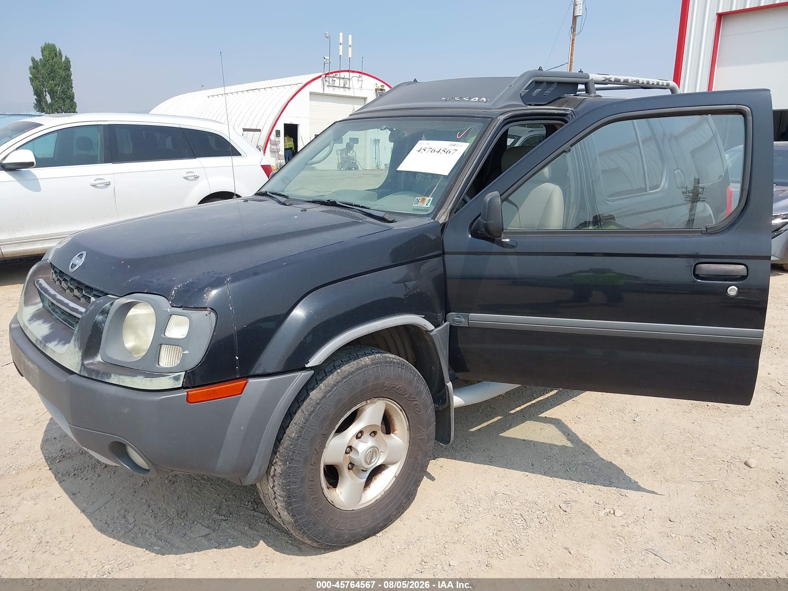 2003 Nissan Xterra Xe Black vin: 5N1ED28Y43C645779