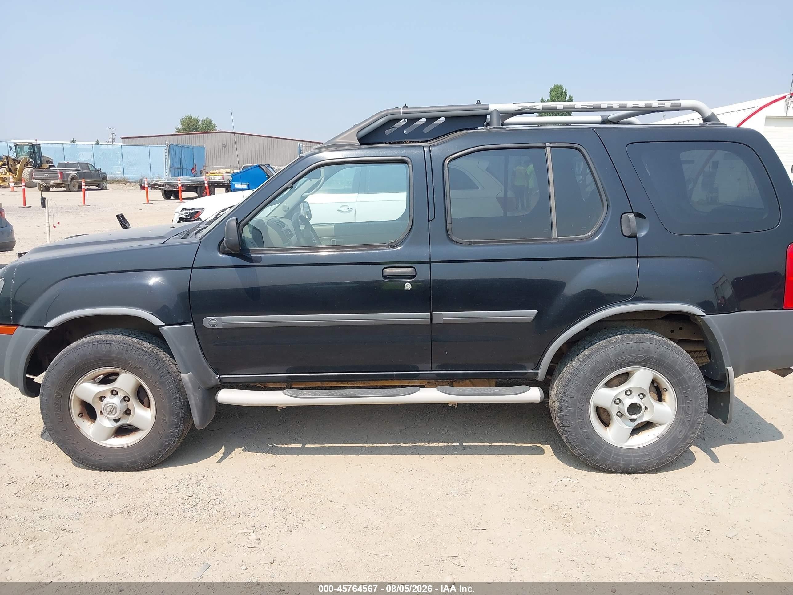 2003 Nissan Xterra Xe Black vin: 5N1ED28Y43C645779