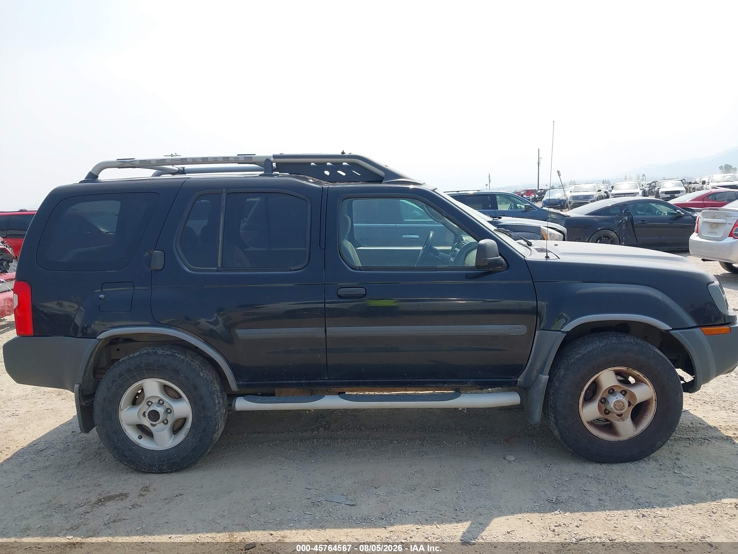 2003 Nissan Xterra Xe Black vin: 5N1ED28Y43C645779