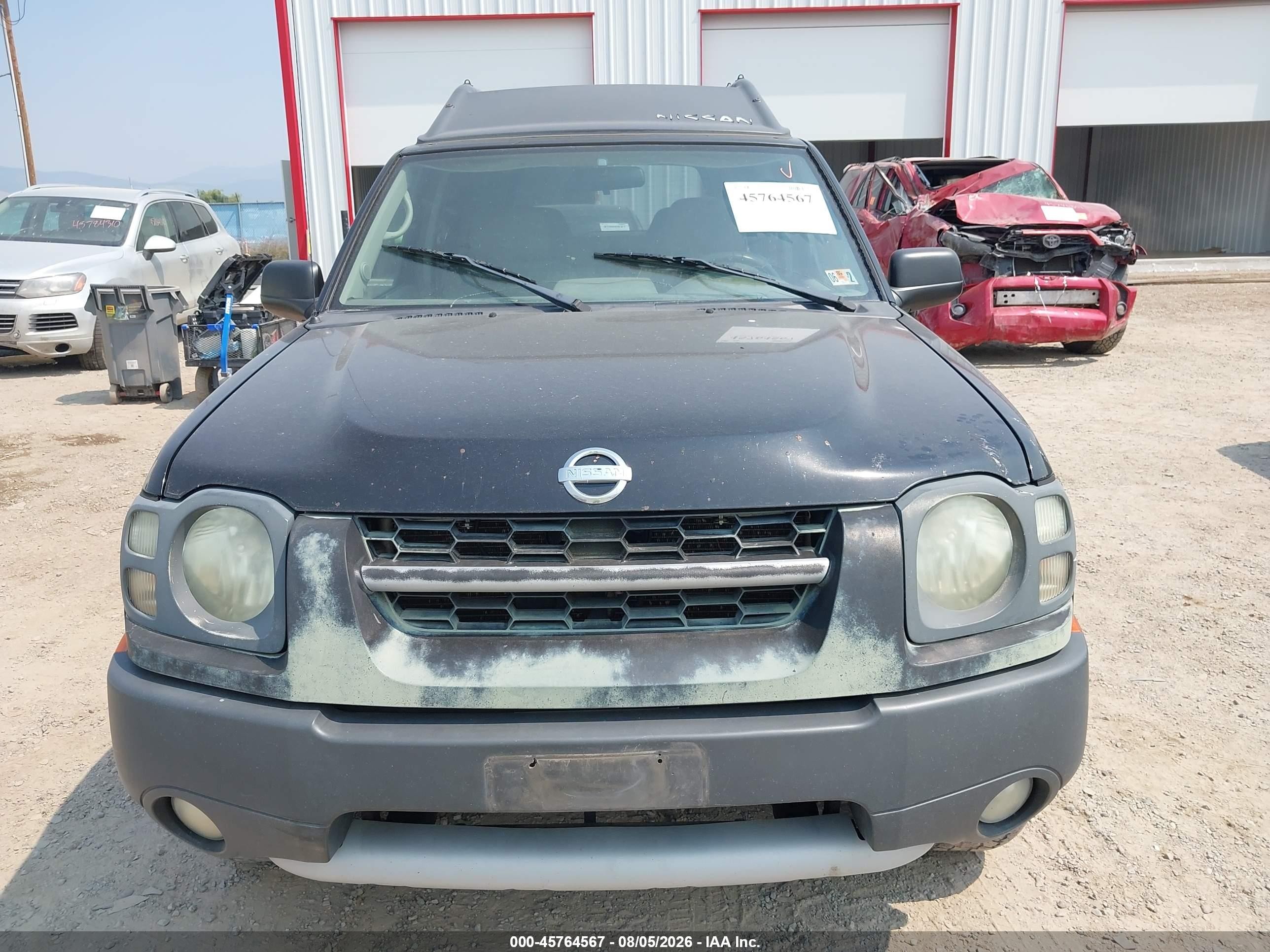 2003 Nissan Xterra Xe Black vin: 5N1ED28Y43C645779
