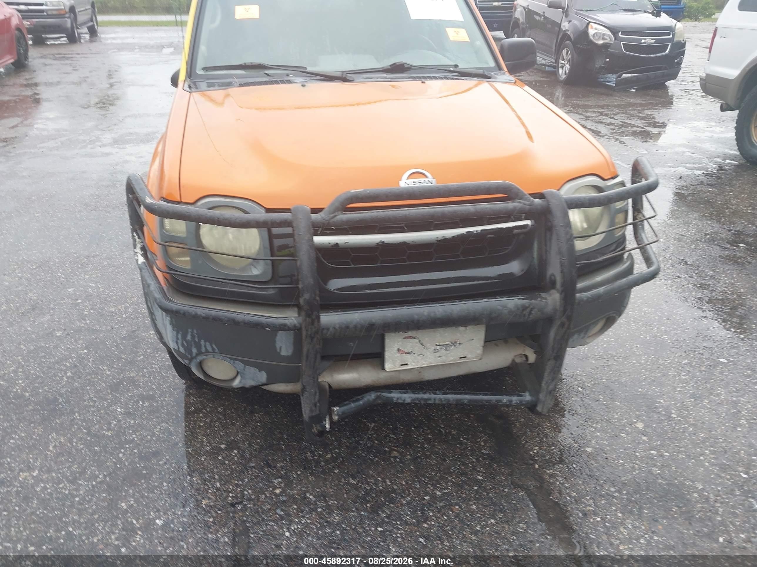 2003 Nissan Xterra Xe Orange vin: 5N1ED28Y43C646589