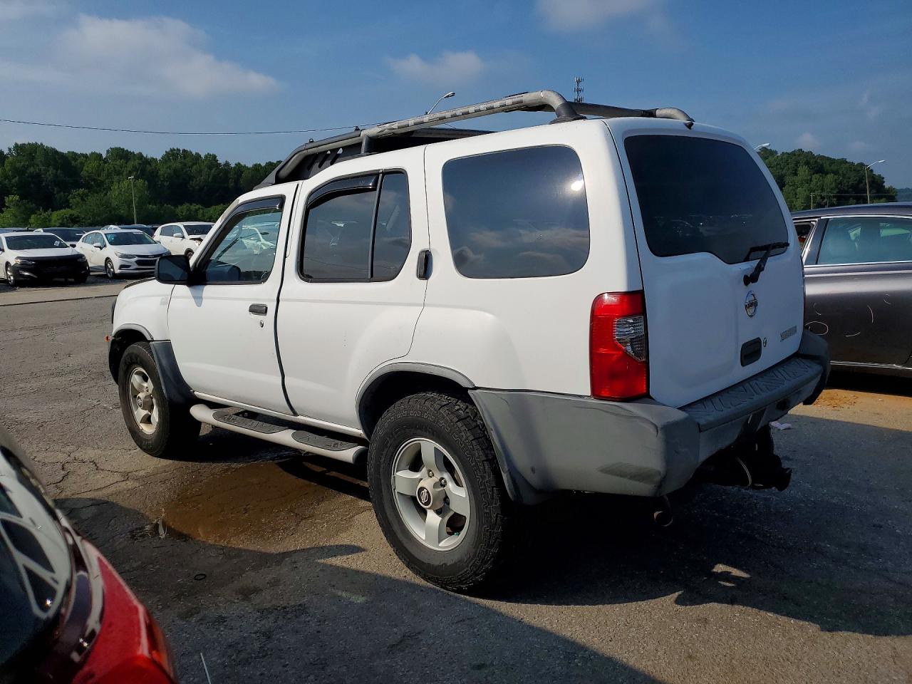 2004 Nissan Xterra Xe White vin: 5N1ED28Y44C625565