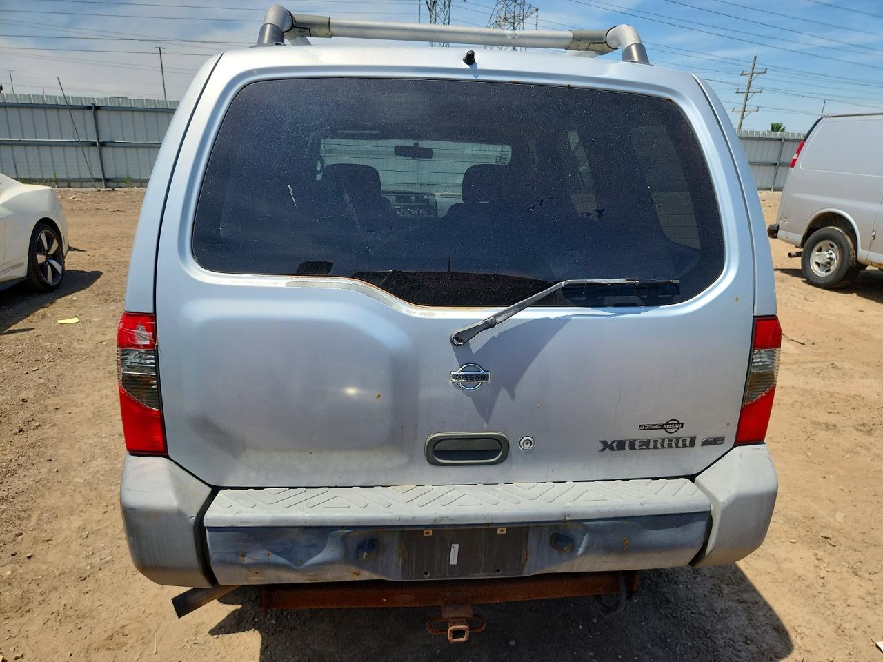 2000 Nissan Xterra Xe-v6 Silver vin: 5N1ED28Y4YC540442
