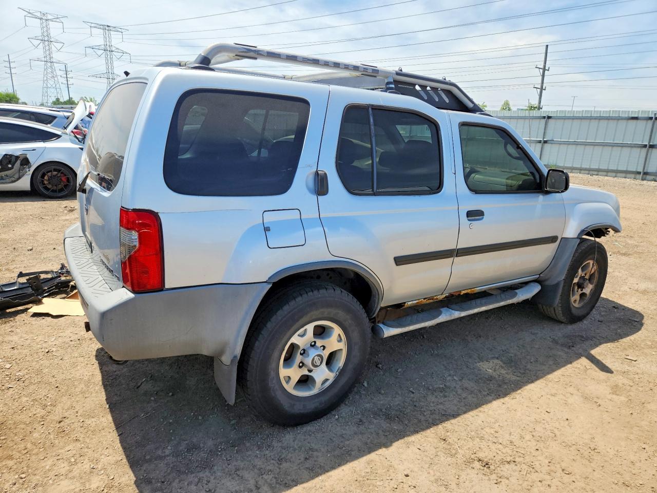 2000 Nissan Xterra Xe-v6 Silver vin: 5N1ED28Y4YC540442
