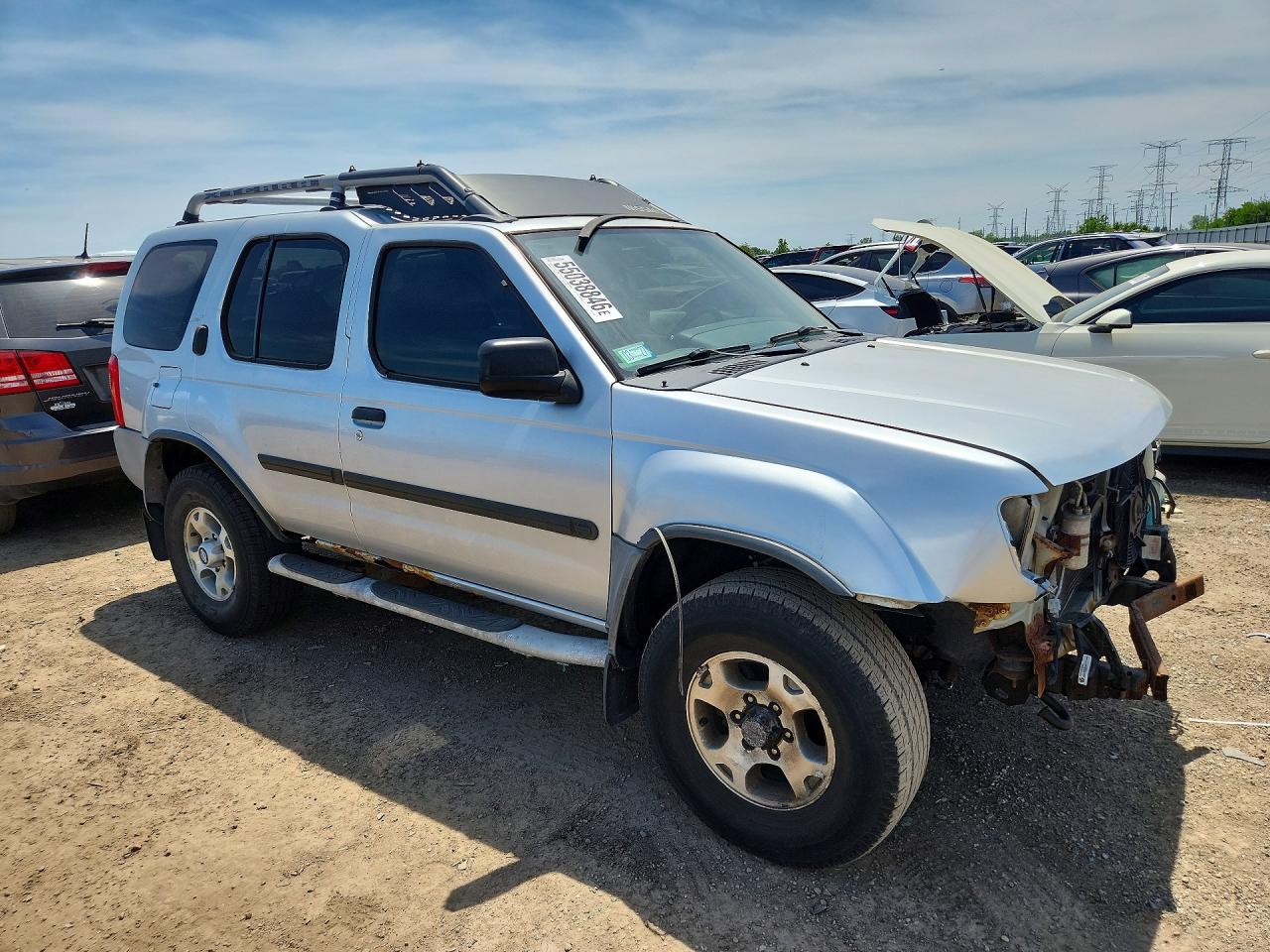 2000 Nissan Xterra Xe-v6 Silver vin: 5N1ED28Y4YC540442