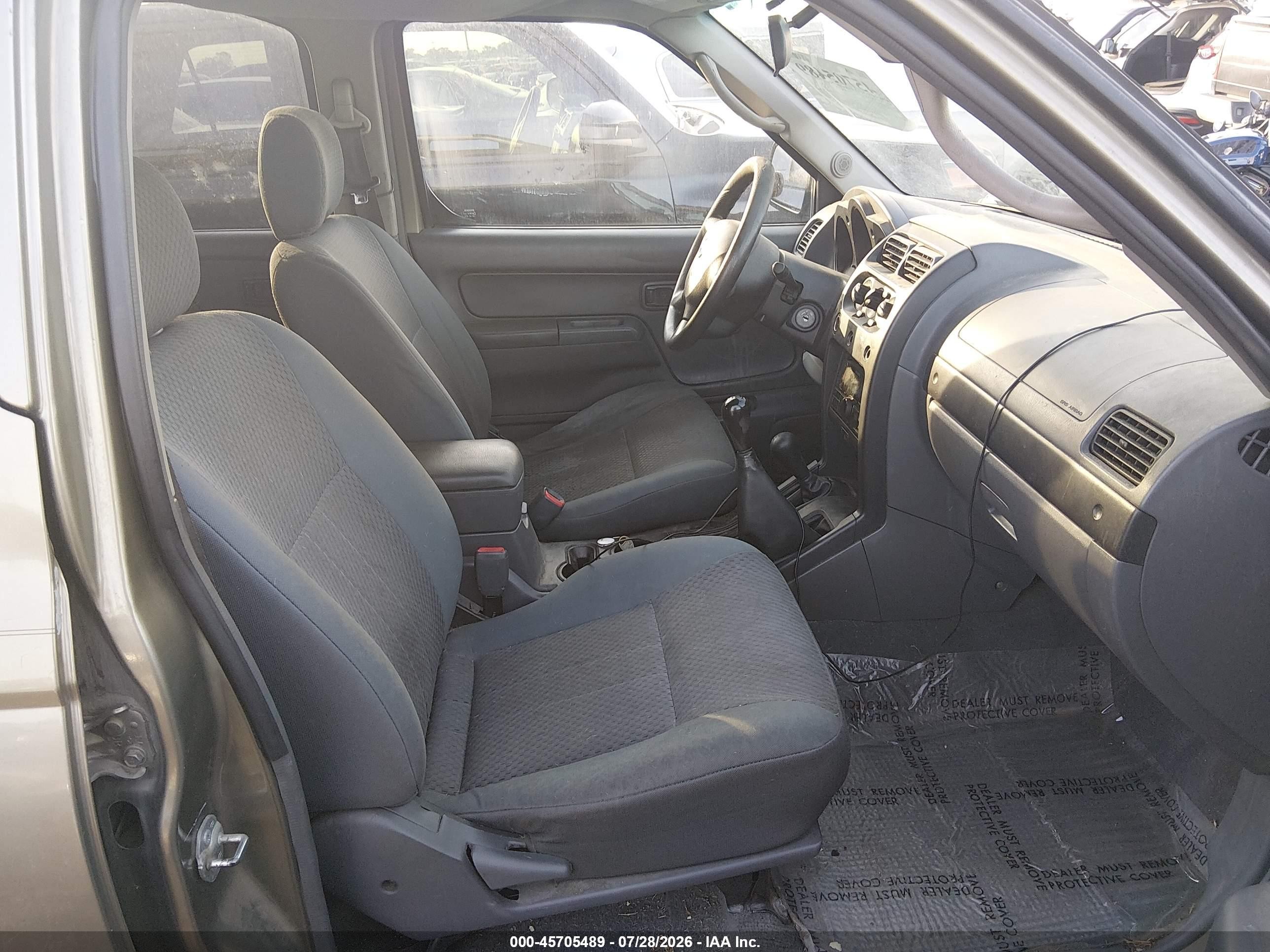 2002 Nissan Xterra Xe Pewter vin: 5N1ED28Y52C505769