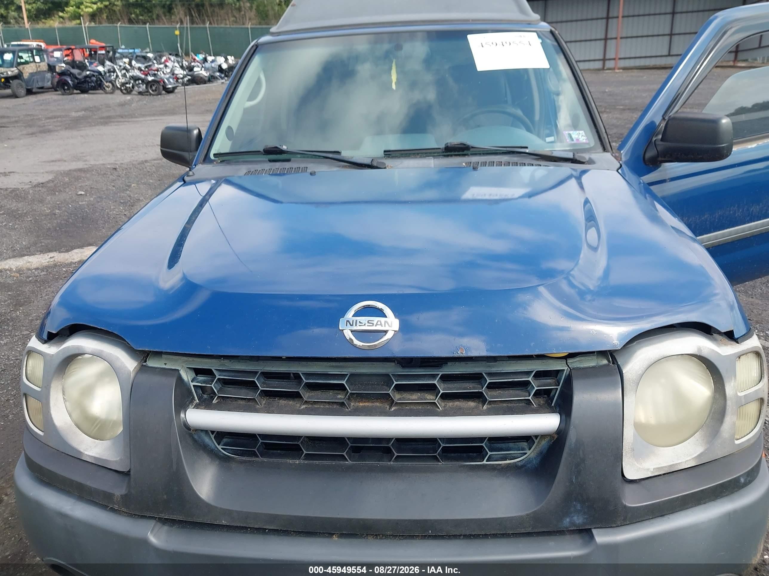 2003 Nissan Xterra Xe Blue vin: 5N1ED28Y53C661067