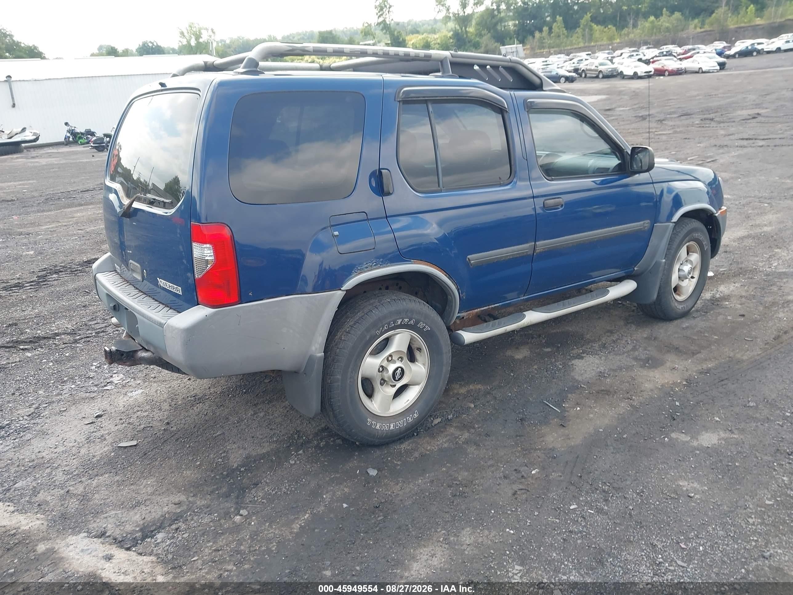 2003 Nissan Xterra Xe Blue vin: 5N1ED28Y53C661067